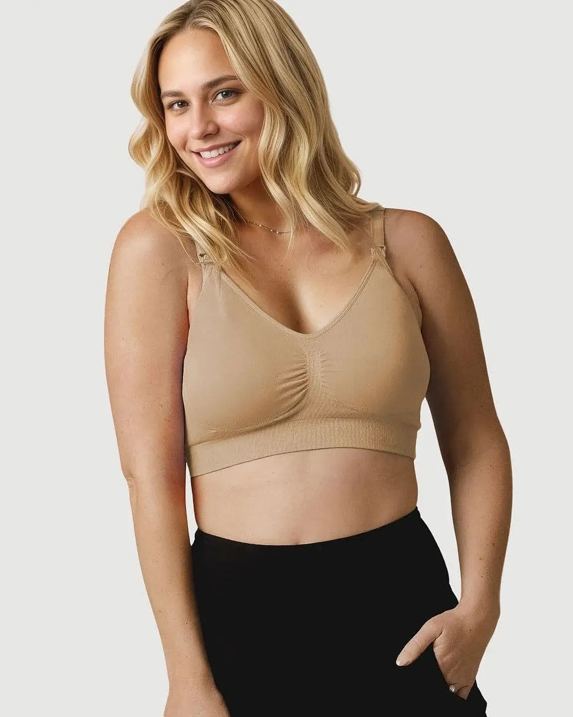 Bump Society – The Nursing Collection: Wire-Free Supportive Nursing Bra