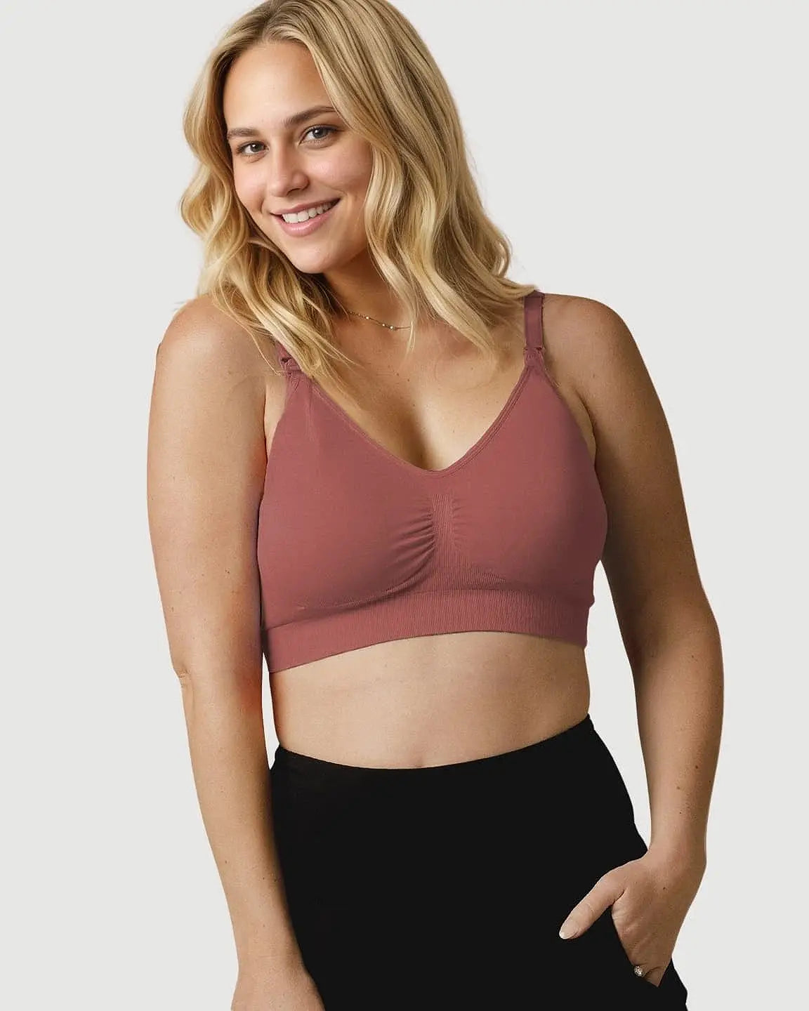 Bump Society – The Nursing Collection: Wire-Free Supportive Nursing Bra