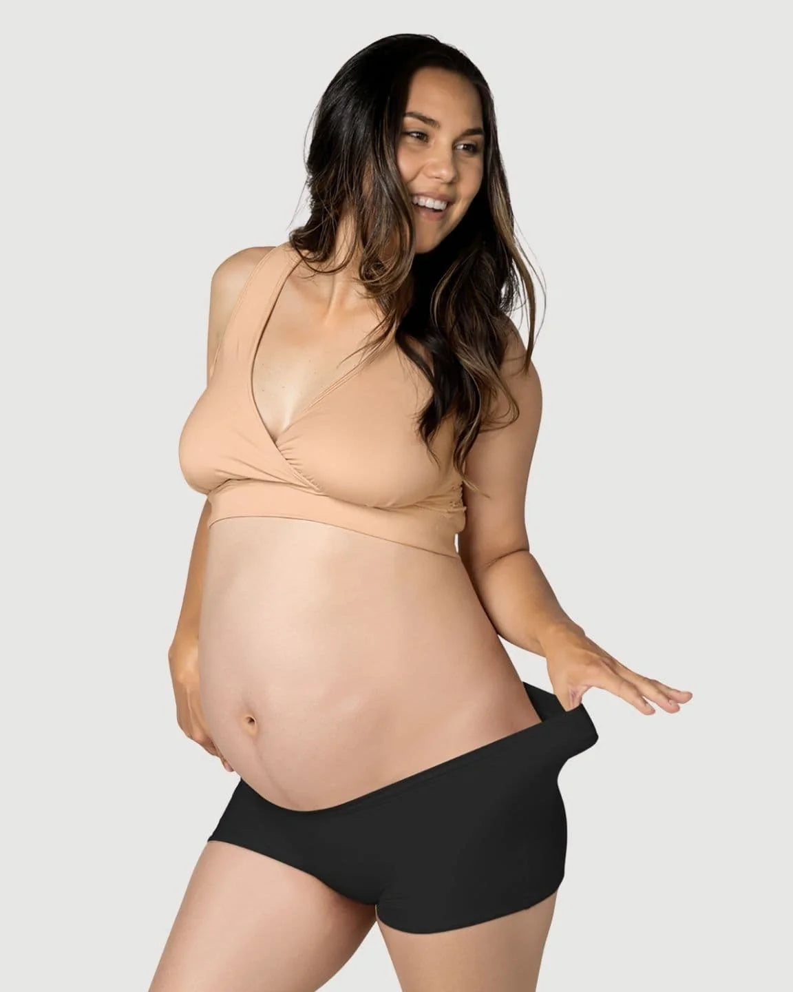 Bump Society – The Comfort Collection: Seamless Stretch Comfort Maternity Briefs