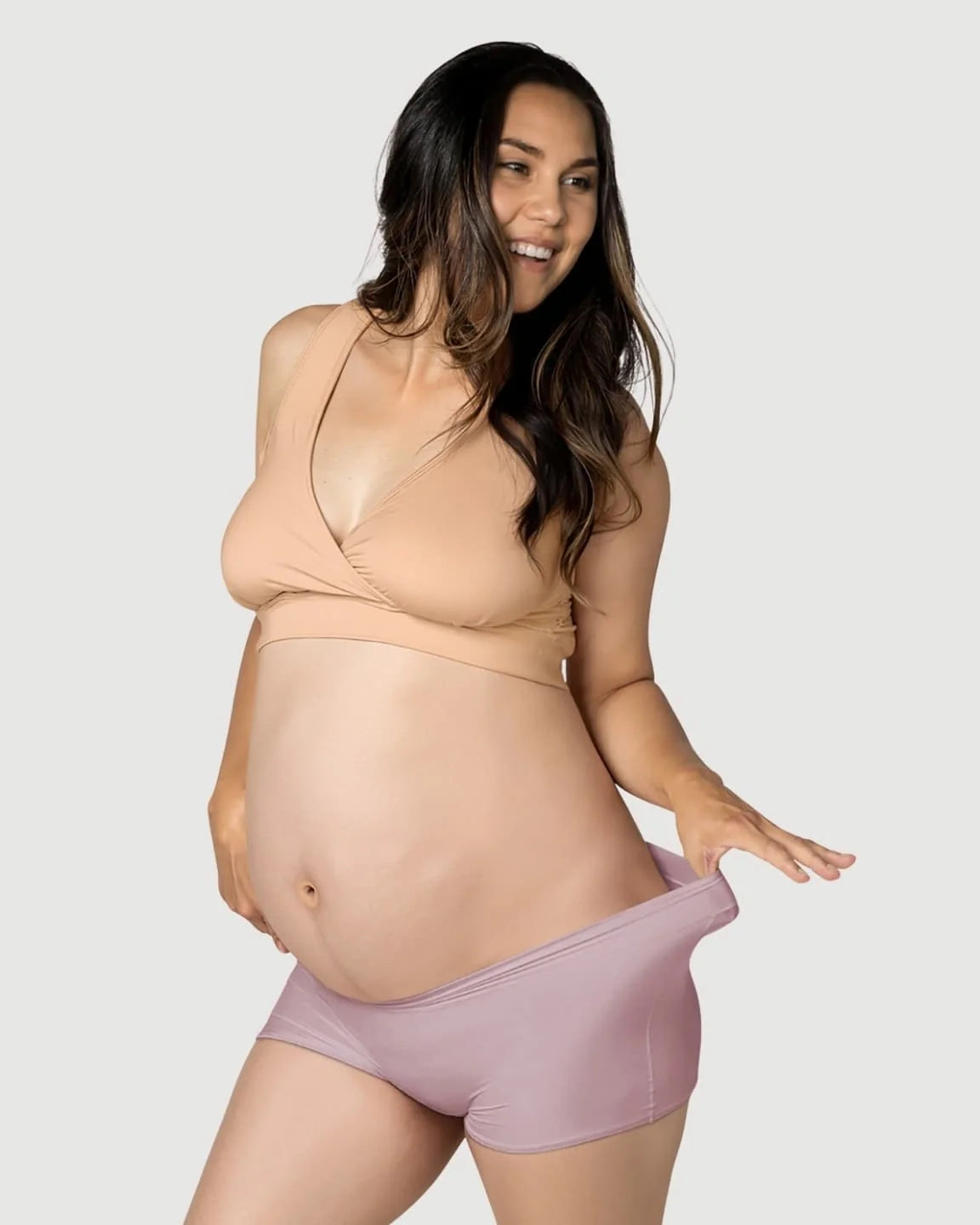 Bump Society – The Comfort Collection: Seamless Stretch Comfort Maternity Briefs