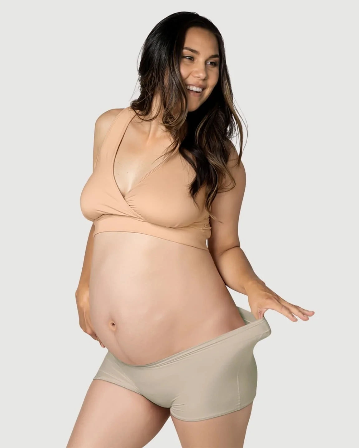 Bump Society – The Comfort Collection: Seamless Stretch Comfort Maternity Briefs