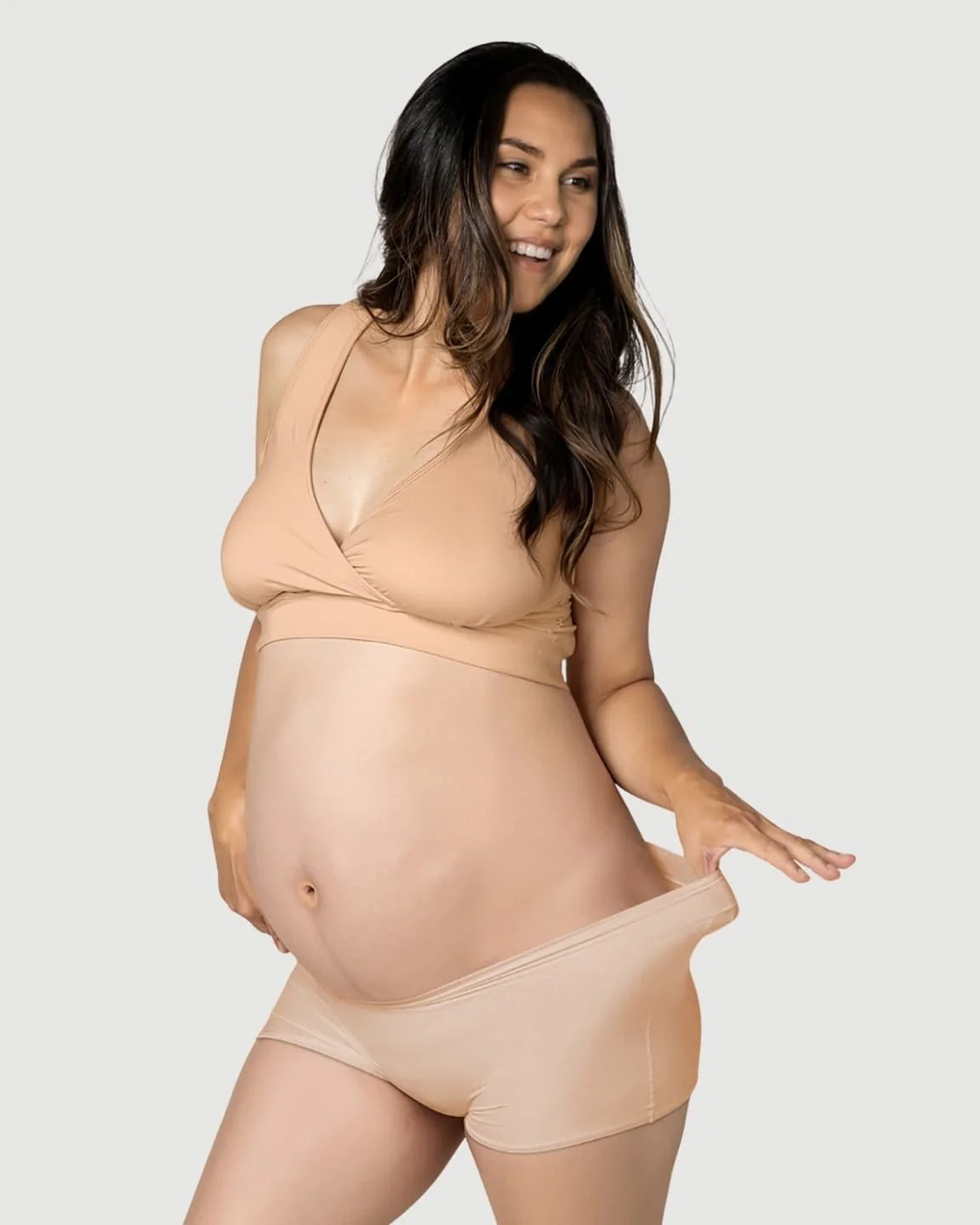 Bump Society – The Comfort Collection: Seamless Stretch Comfort Maternity Briefs