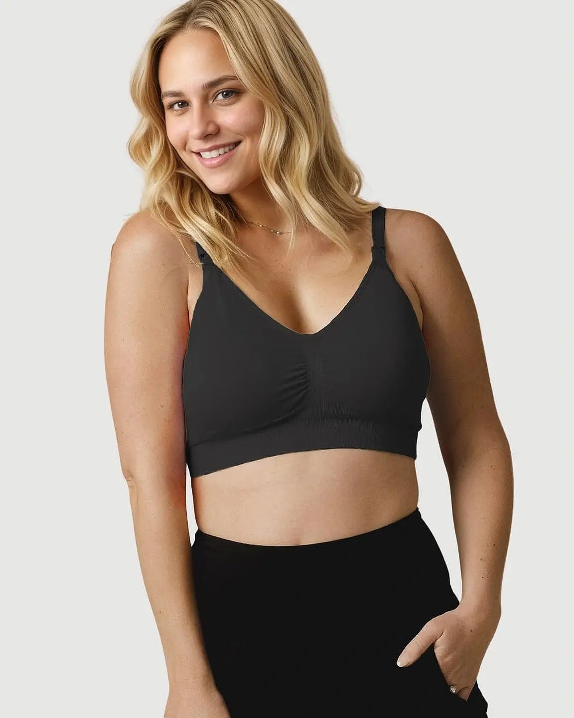 Bump Society – The Nursing Collection: Wire-Free Supportive Nursing Bra