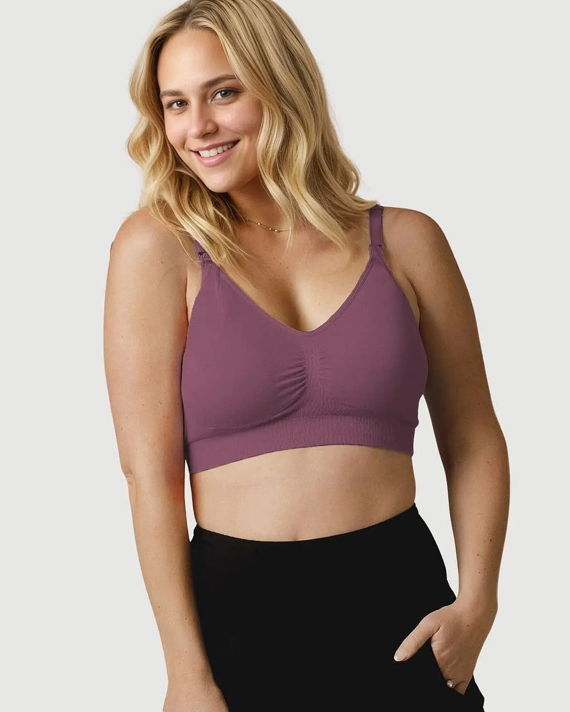 Bump Society – The Nursing Collection: Wire-Free Supportive Nursing Bra