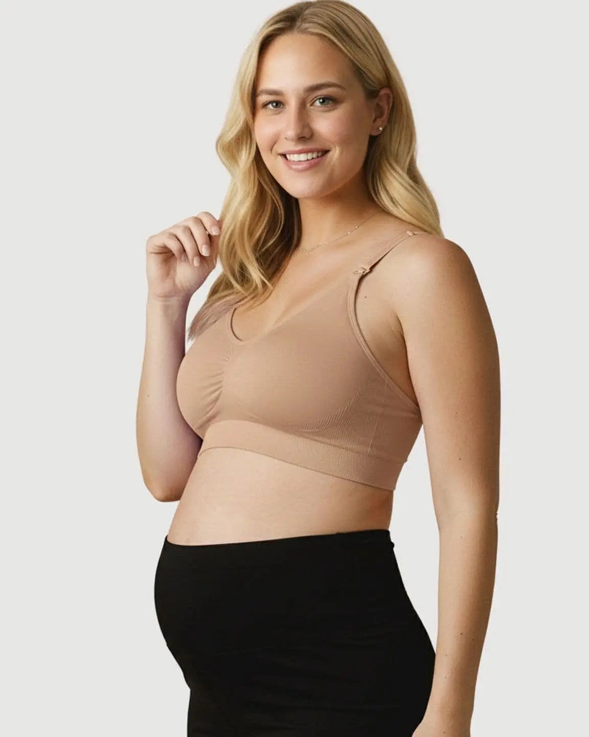 Bump Society – The Nursing Collection: Wire-Free Supportive Nursing Bra