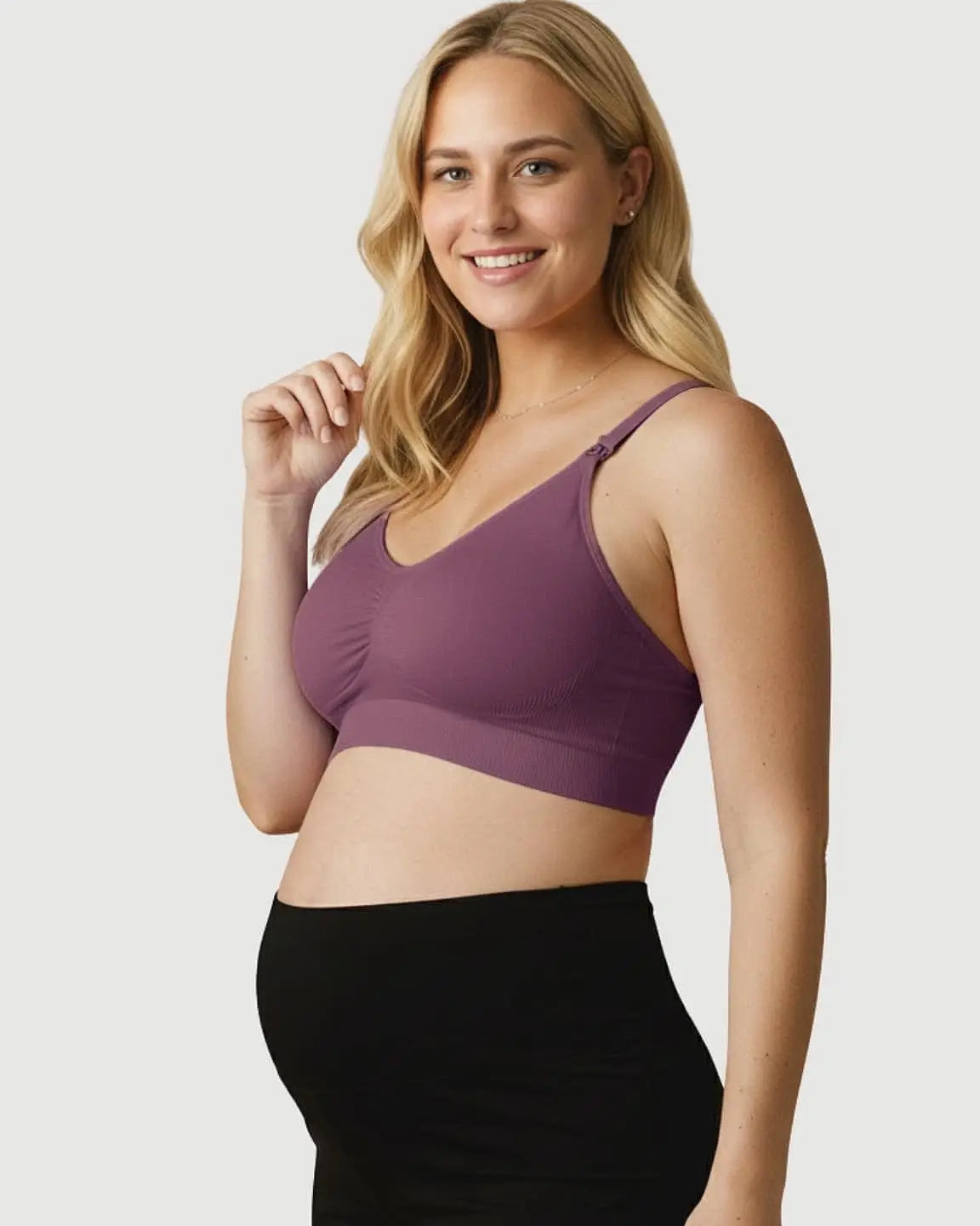Bump Society – The Nursing Collection: Wire-Free Supportive Nursing Bra