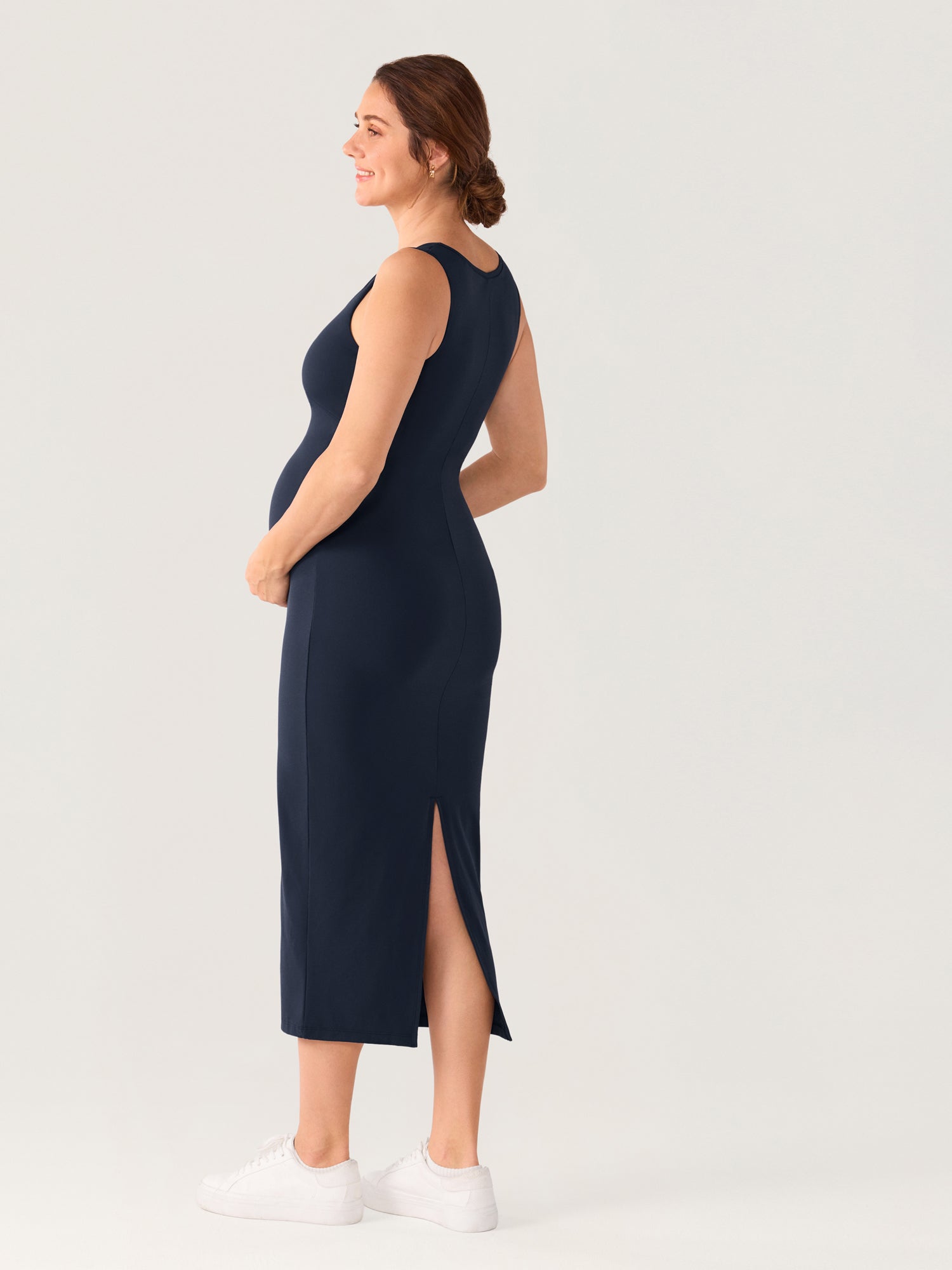 Ava | Stylish Comfortable Nursing Maxi Dress 1
