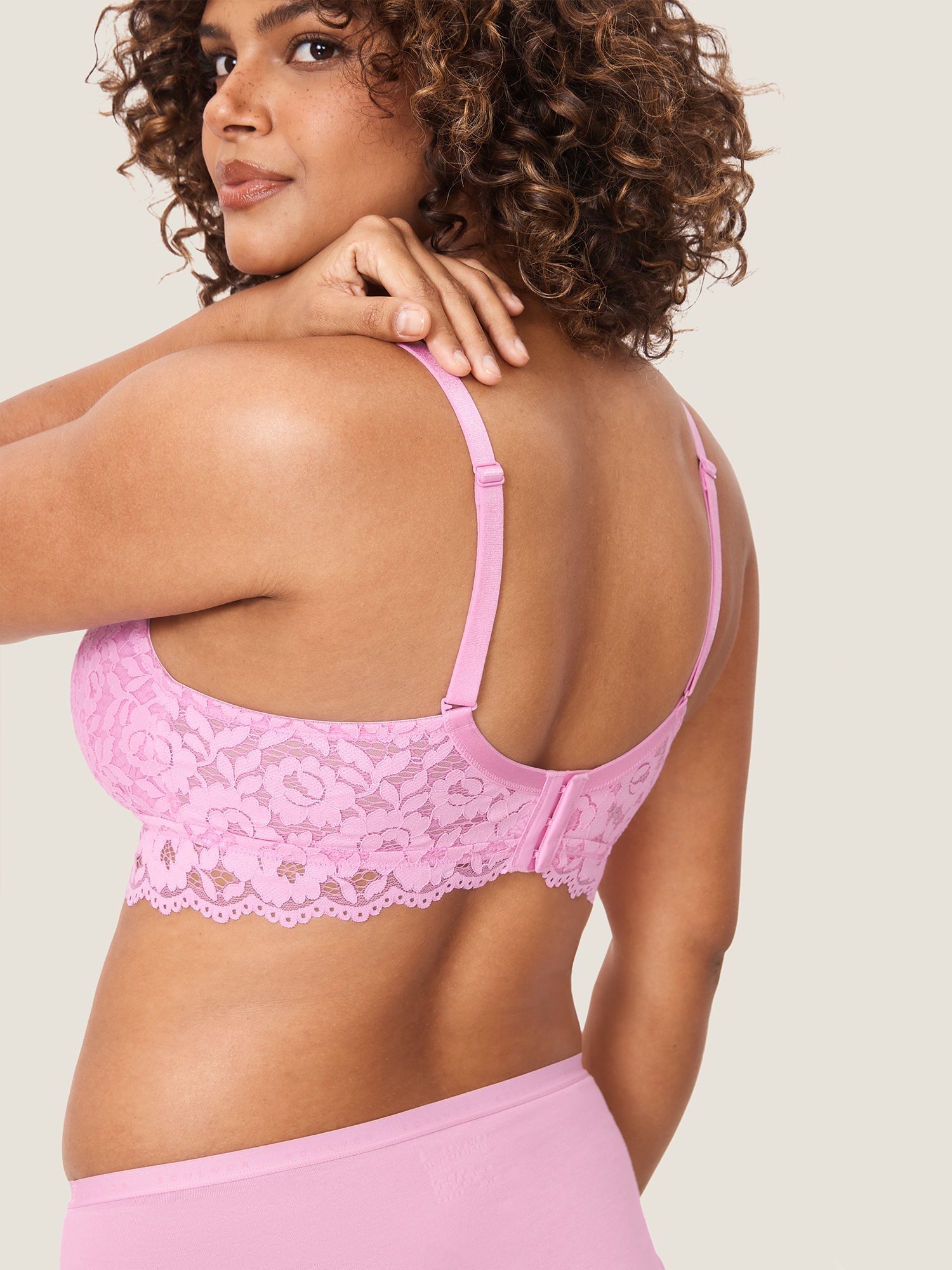 Ava | Supportive Floral Lace Nursing Bra 6