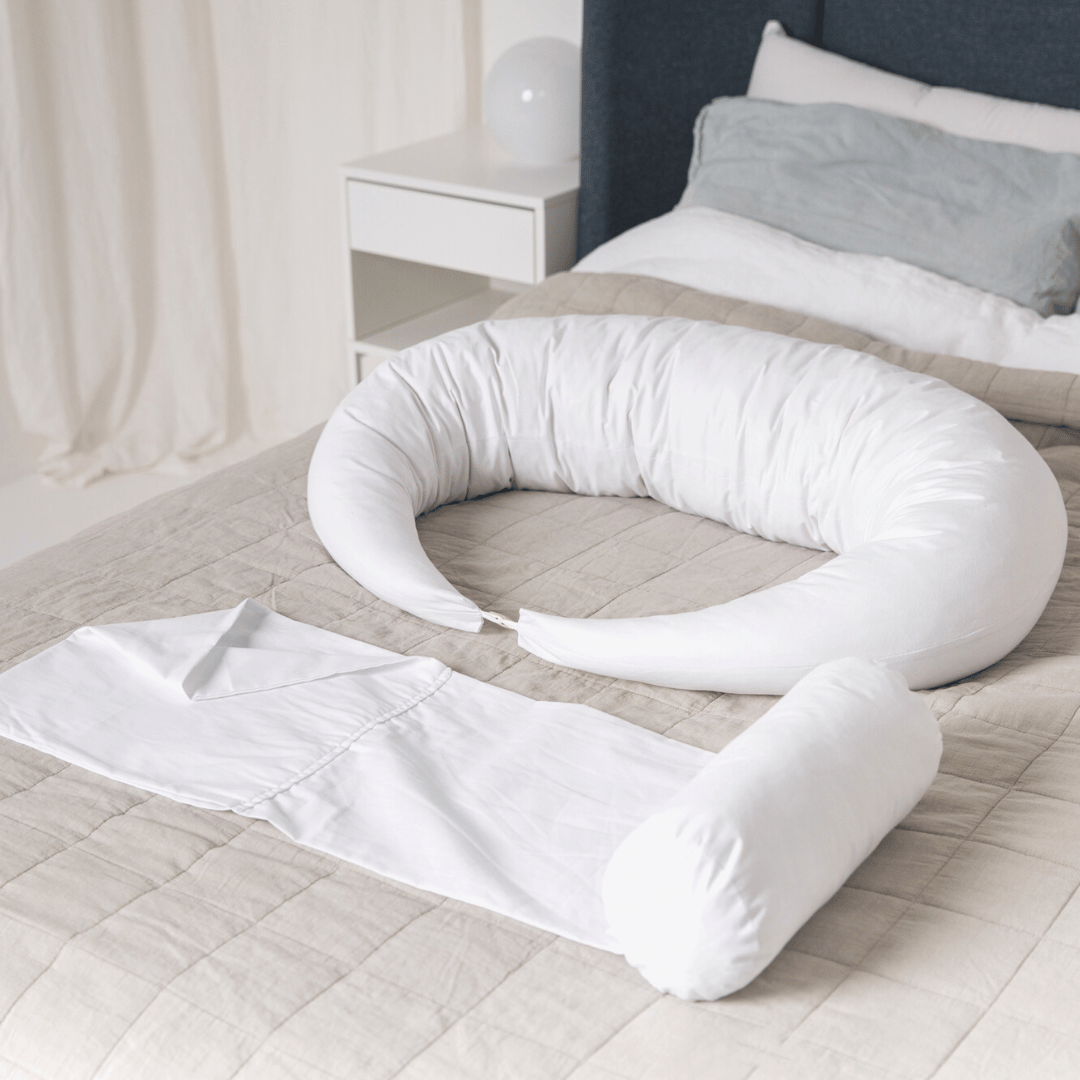Bree Women's U-Shaped Pregnancy Pillow | 100% British Wool, Multi-Functional Comfort 1