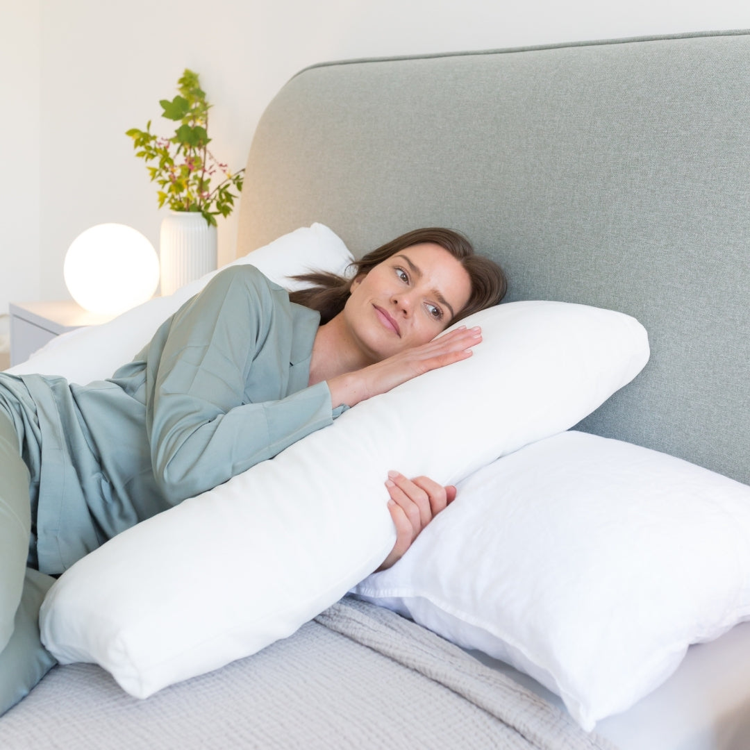 Cuddle U-Shaped Pregnancy Pillow | Supportive Cotton Cover, Versatile Comfort 7