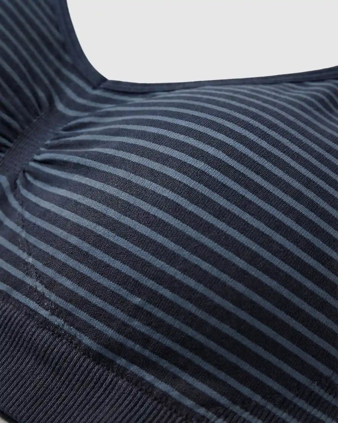 Bump Society – The Nursing Collection: Striped Seamless Maternity Nursing Bra