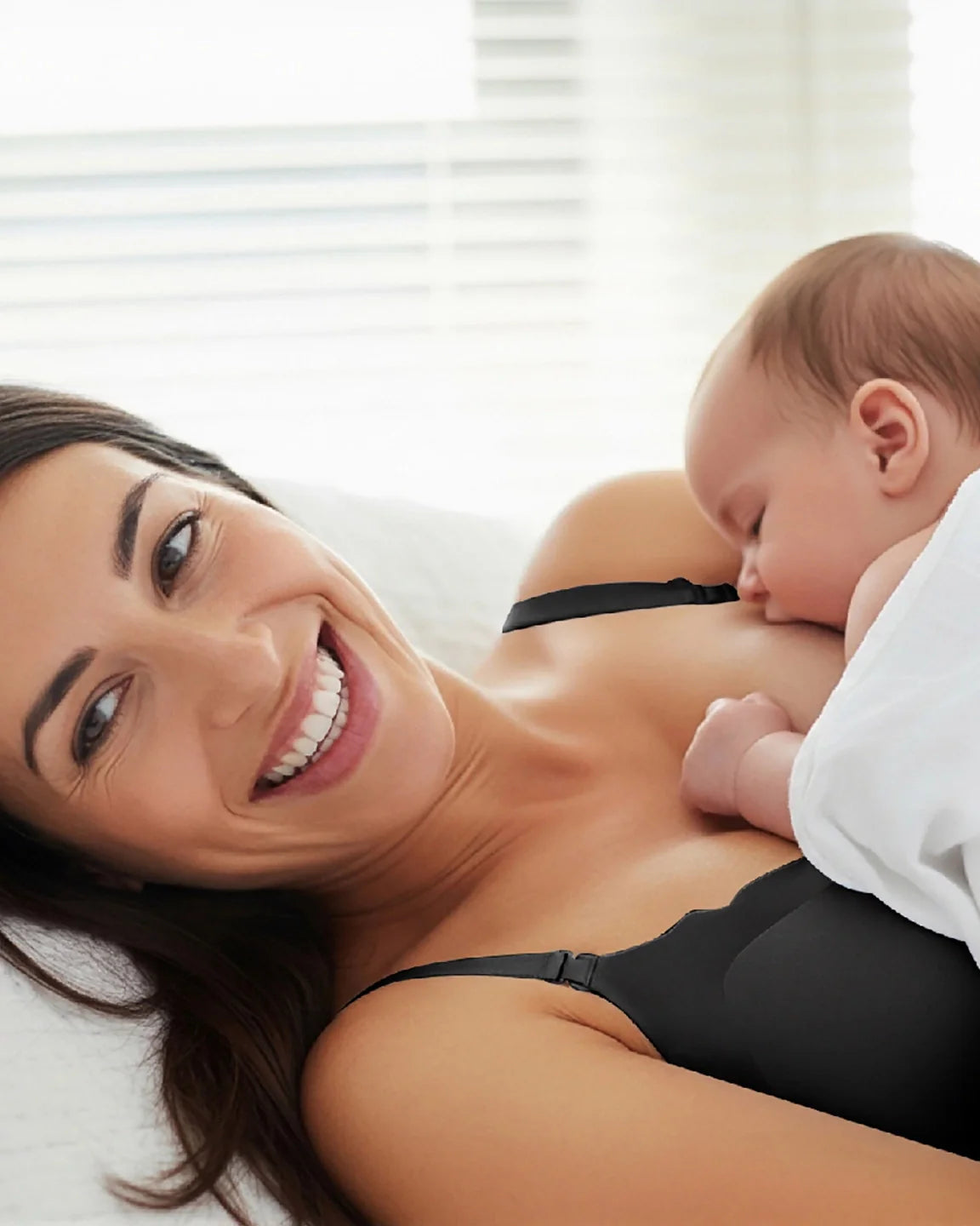 Bump Society – The Nursing Collection: Wireless Front Open Nursing Bra