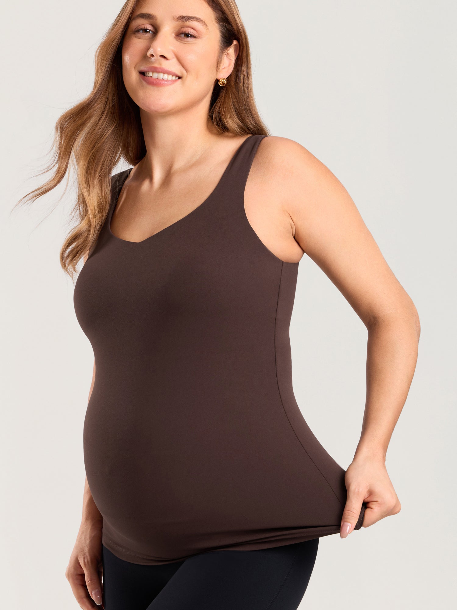 Mason | Comfortable Extended-Length Nursing Tank Top 1
