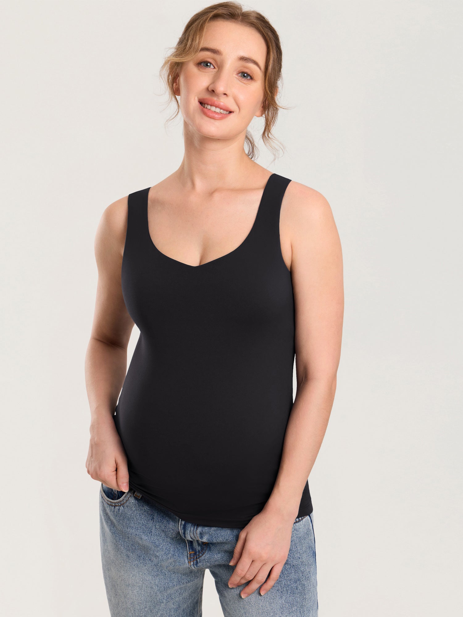 Mason | Comfortable Extended-Length Nursing Tank Top 7
