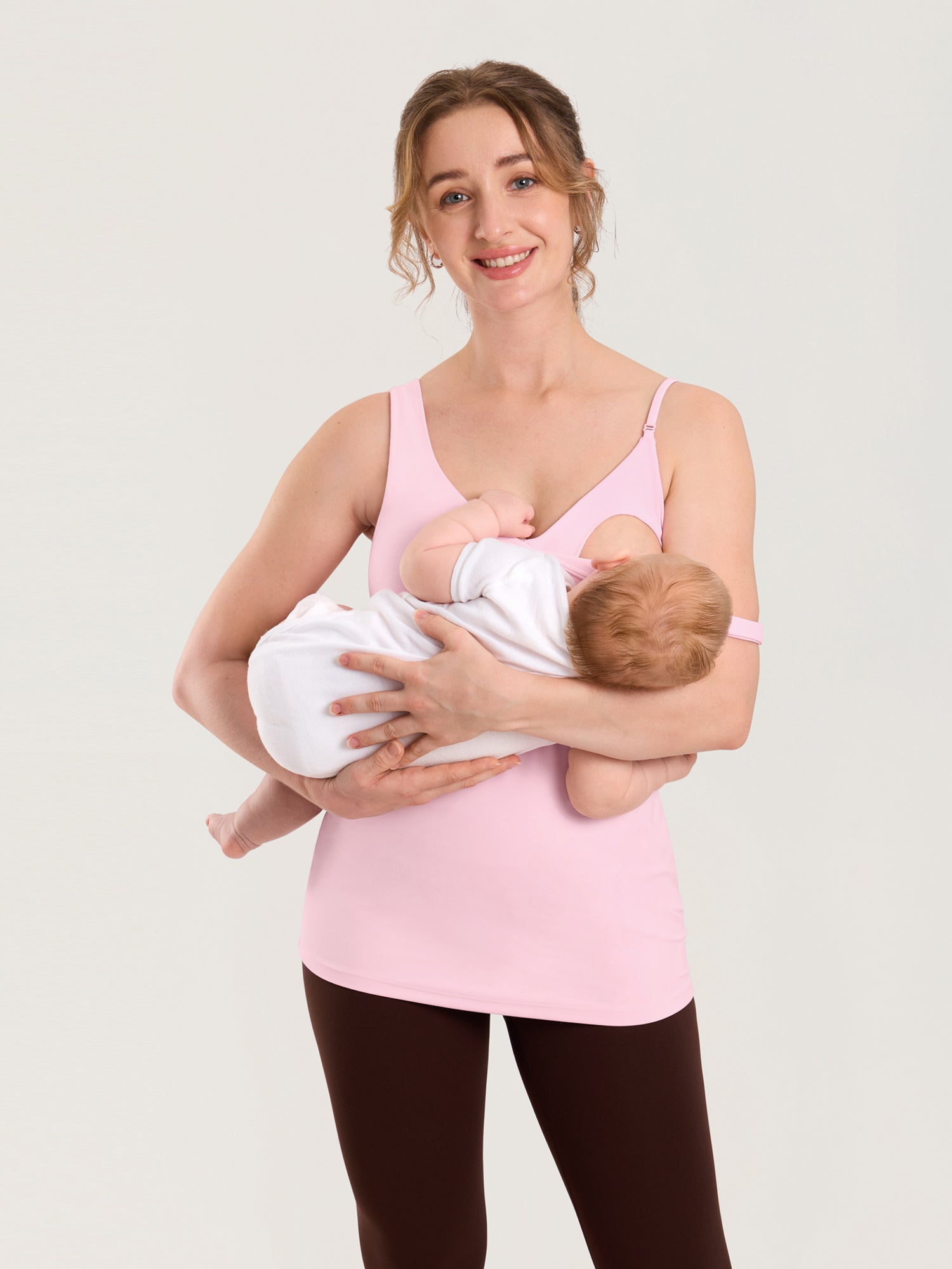 Mason | Comfortable Extended-Length Nursing Tank Top 9