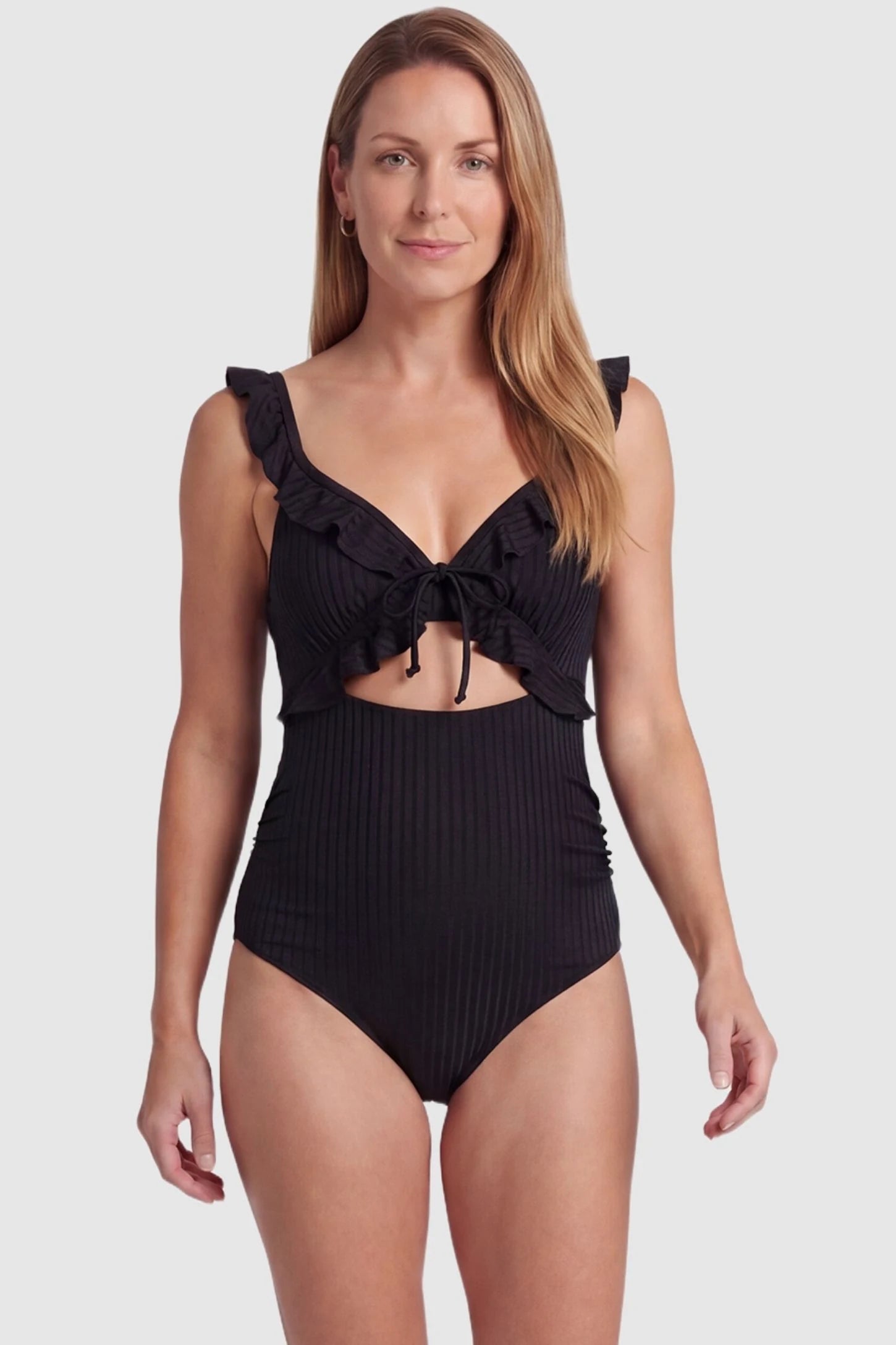 Megan | Comfortable Ribbed Maternity Swimwear for Beach and Pool 5