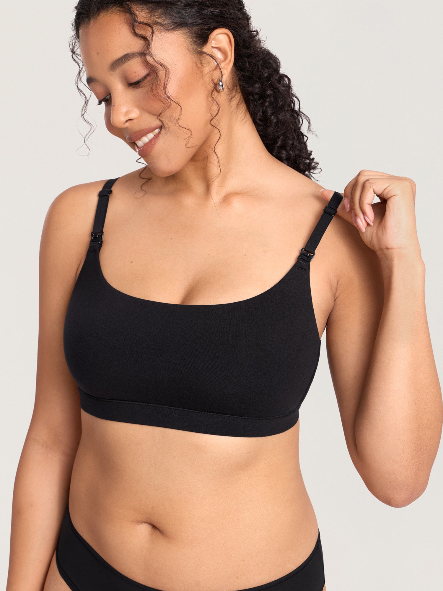 Olivia | Soft Cotton Padded Nursing Bra for Breastfeeding 1
