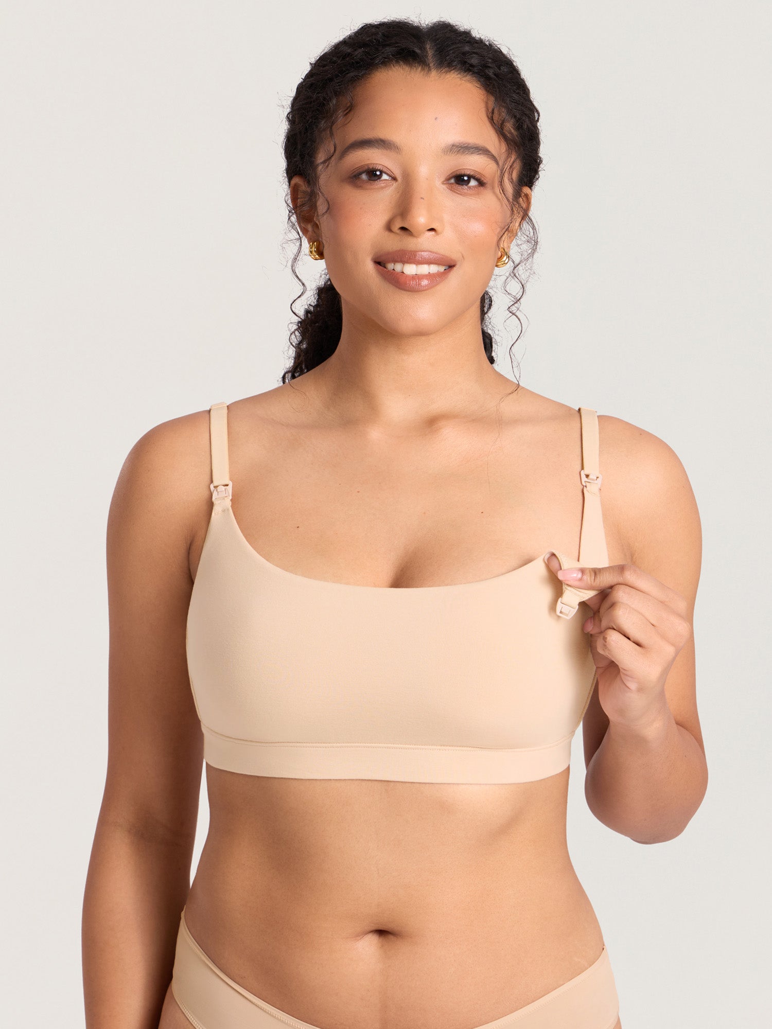 Olivia | Soft Cotton Padded Nursing Bra for Breastfeeding 10