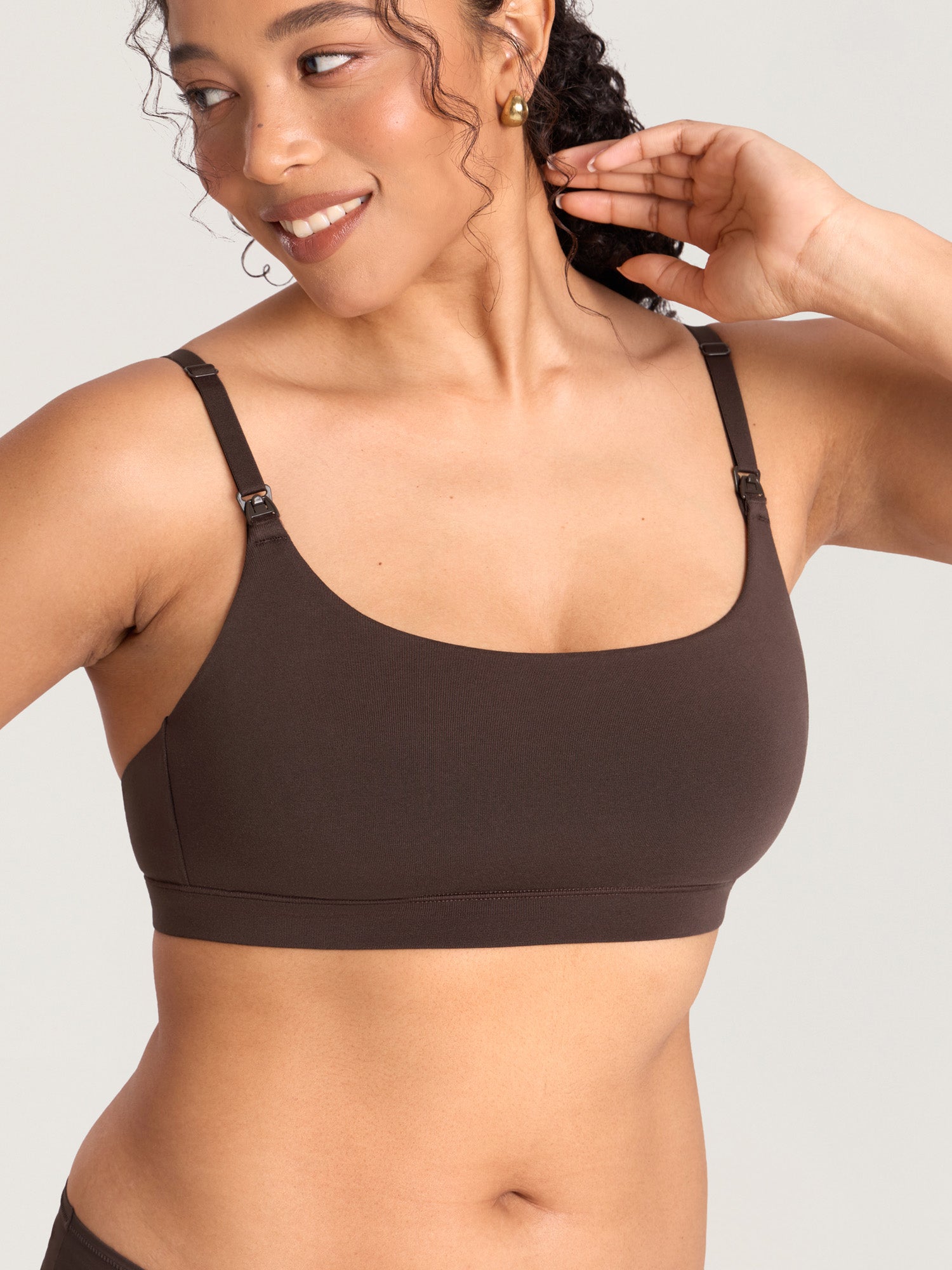 Olivia | Soft Cotton Padded Nursing Bra for Breastfeeding 6