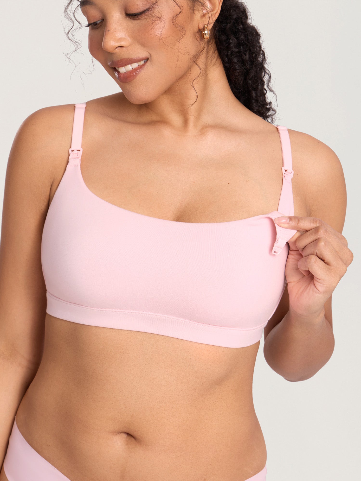 Olivia | Soft Cotton Padded Nursing Bra for Breastfeeding 8