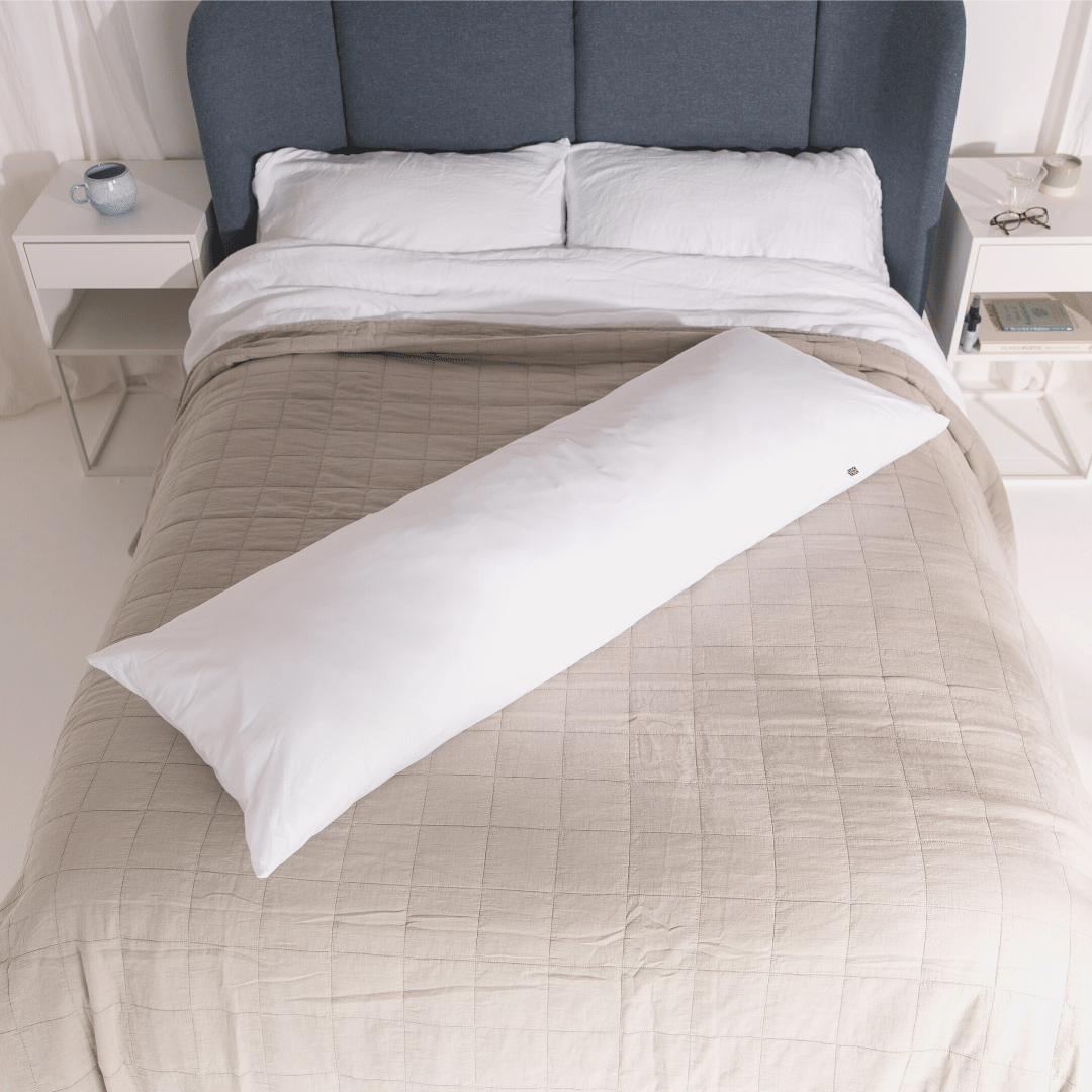 Pavi Women's Pregnancy Body Pillow | 100% Cotton, Extra Long Support for Side Sleepers 2
