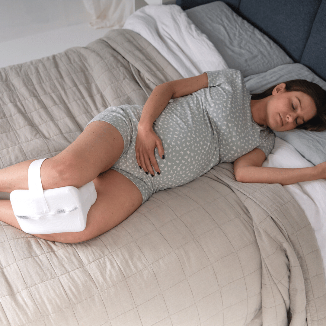 Sophie SPD Knee Pillow for Side Sleepers | High-Density Foam, Adjustable Strap 2