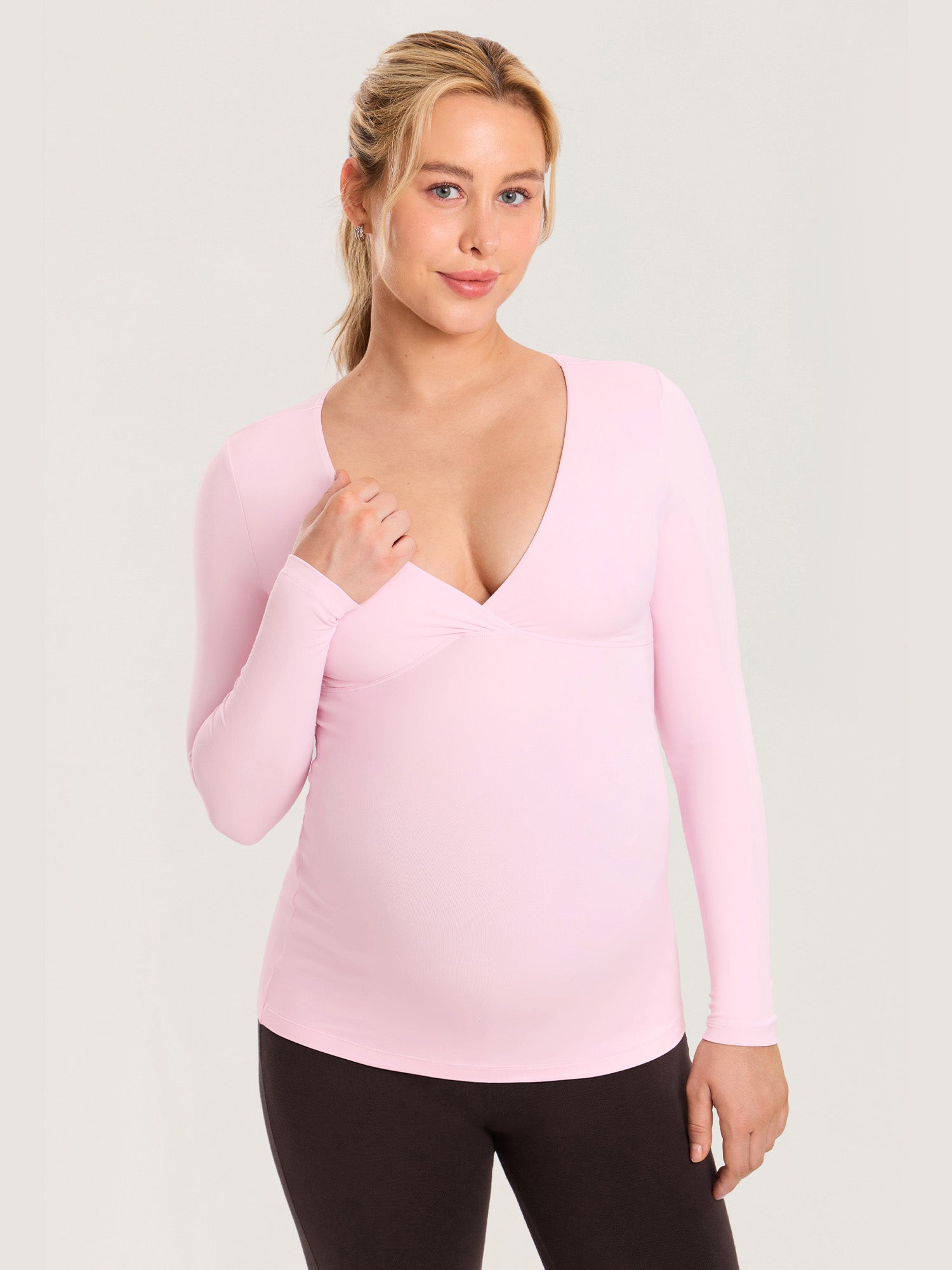 Sophie | Soft Stylish Maternity Nursing Top for Breastfeeding 11