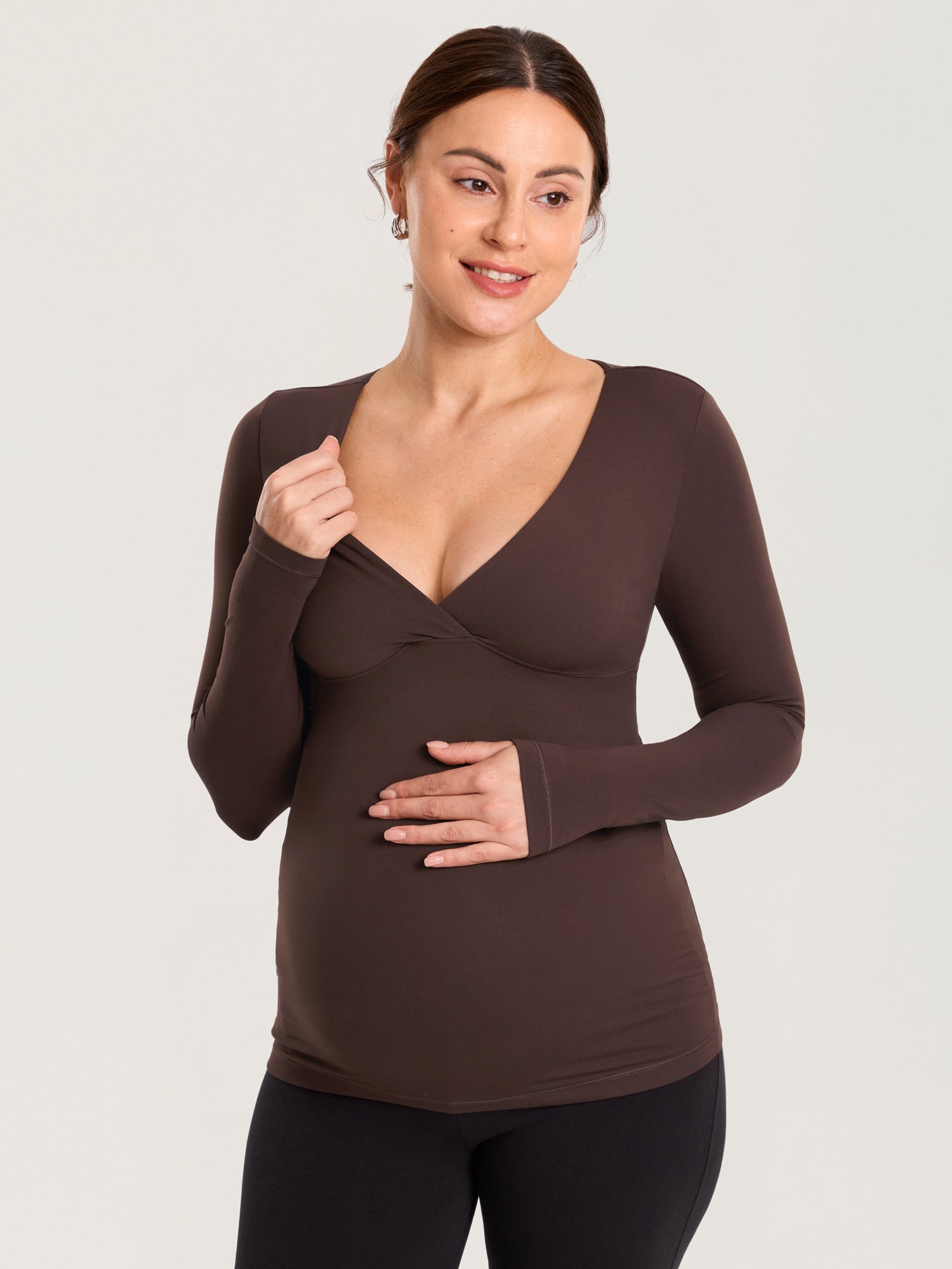 Sophie | Soft Stylish Maternity Nursing Top for Breastfeeding 13