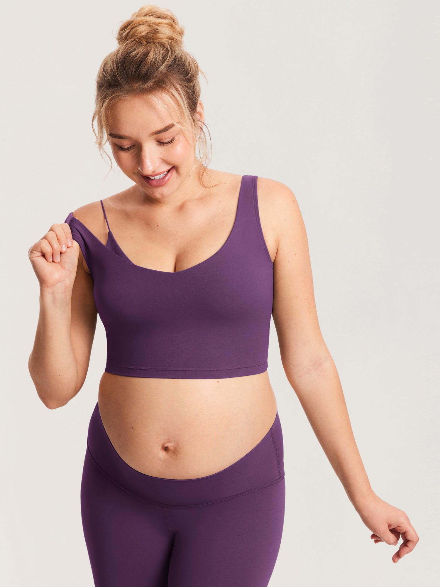 Sophie | Soft Stylish Nursing Crop Tank Top 14
