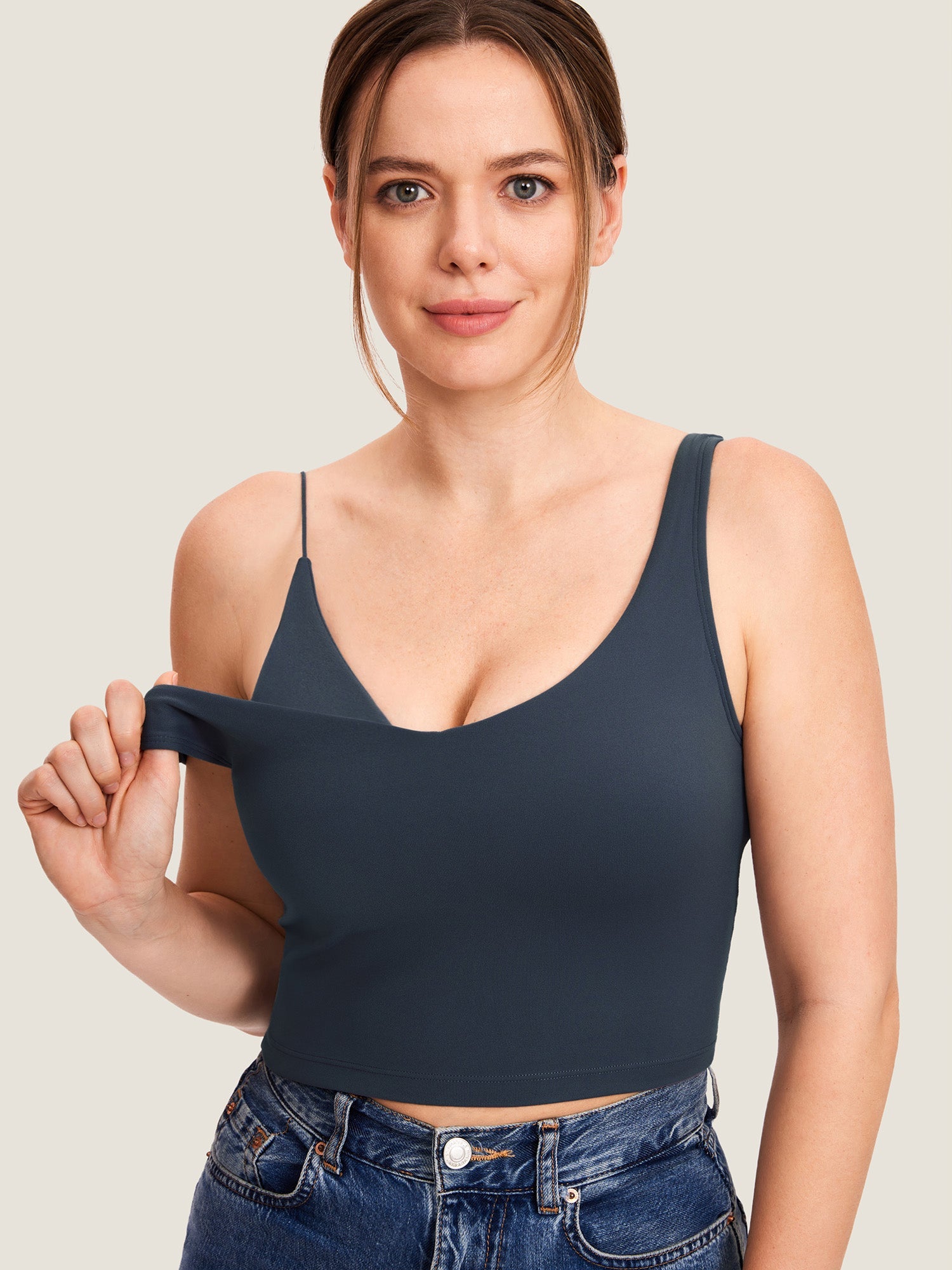 Sophie | Soft Stylish Nursing Crop Tank Top 3
