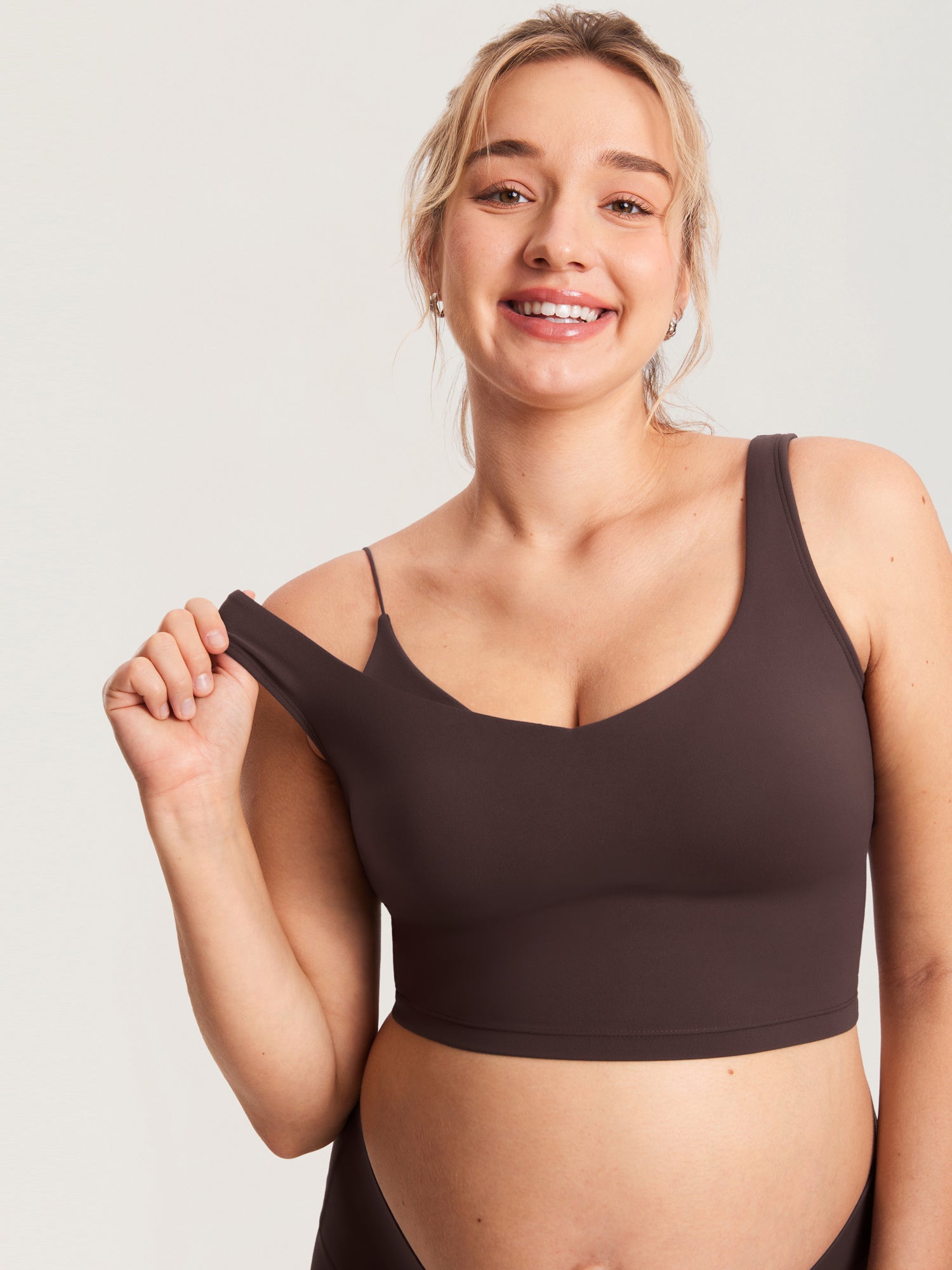 Sophie | Soft Stylish Nursing Crop Tank Top 9