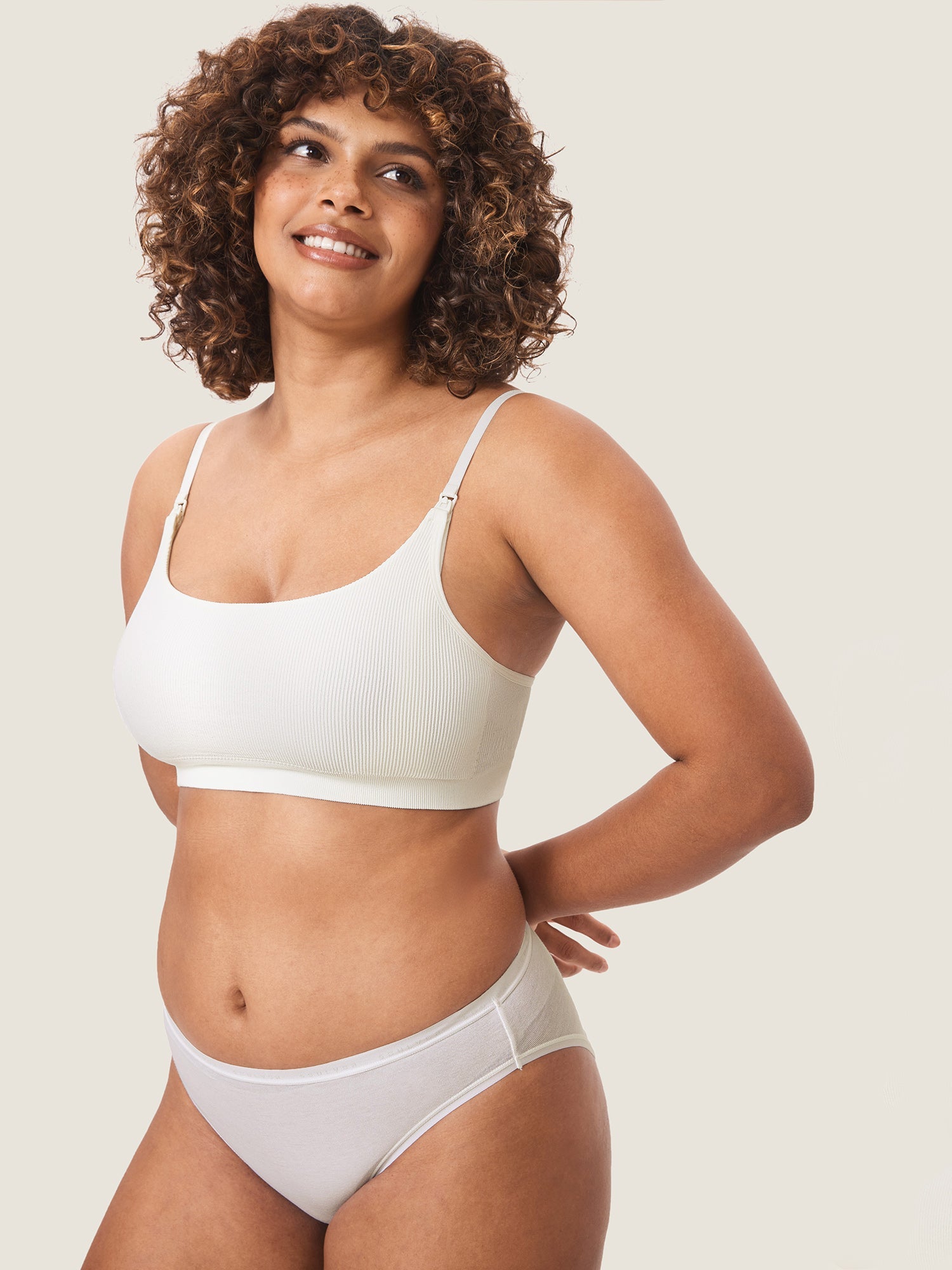 Sophie | Soft Supportive Nursing Bra with Easy-Access Clips 12