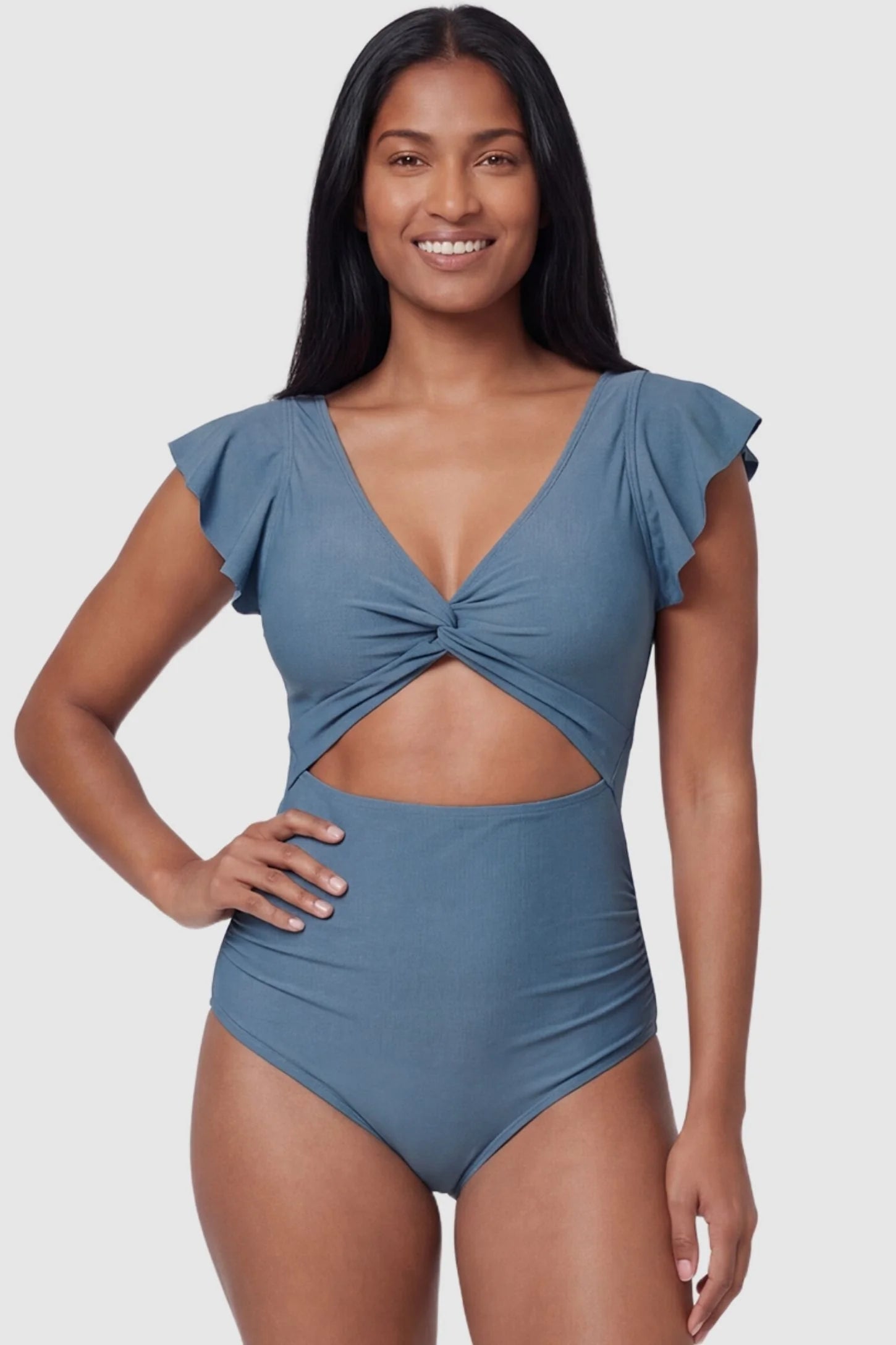 Sophie | Stylish Cutout Maternity Swimsuit for Pregnancy Comfort 6