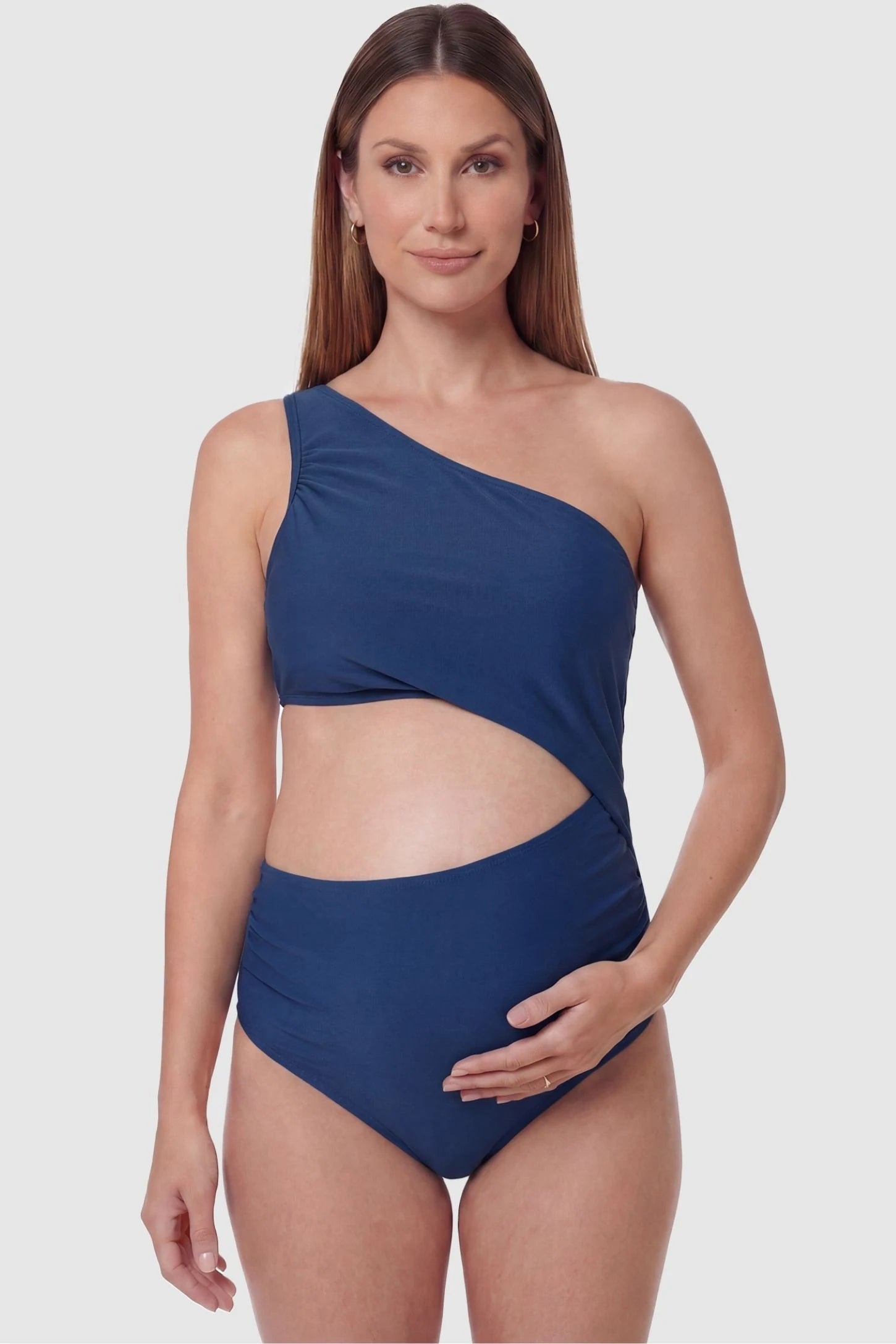 Sophie | Stylish One-Shoulder Maternity Swimwear for Comfort and Elegance 6