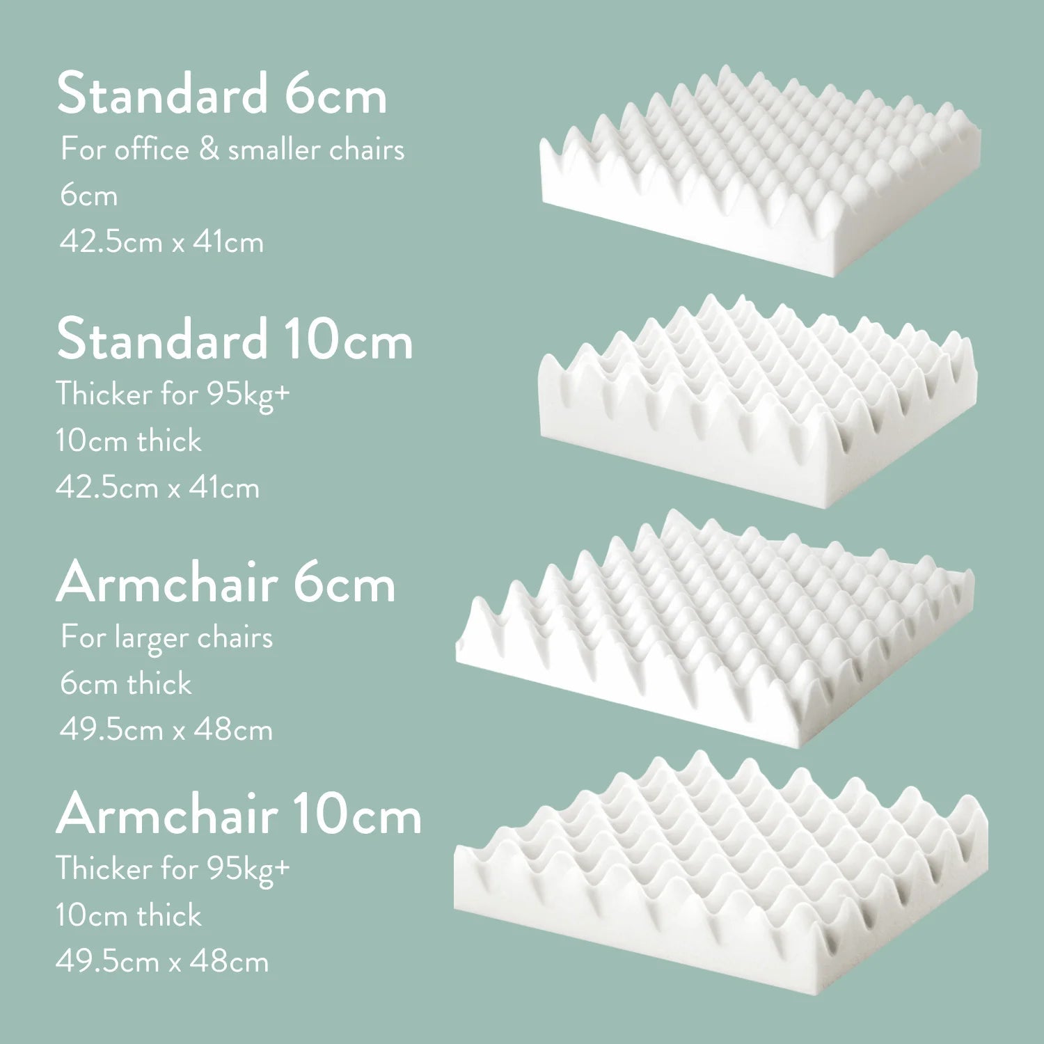 Vera Women's Relief Cushion | Wave Foam Design for Pressure Relief 7