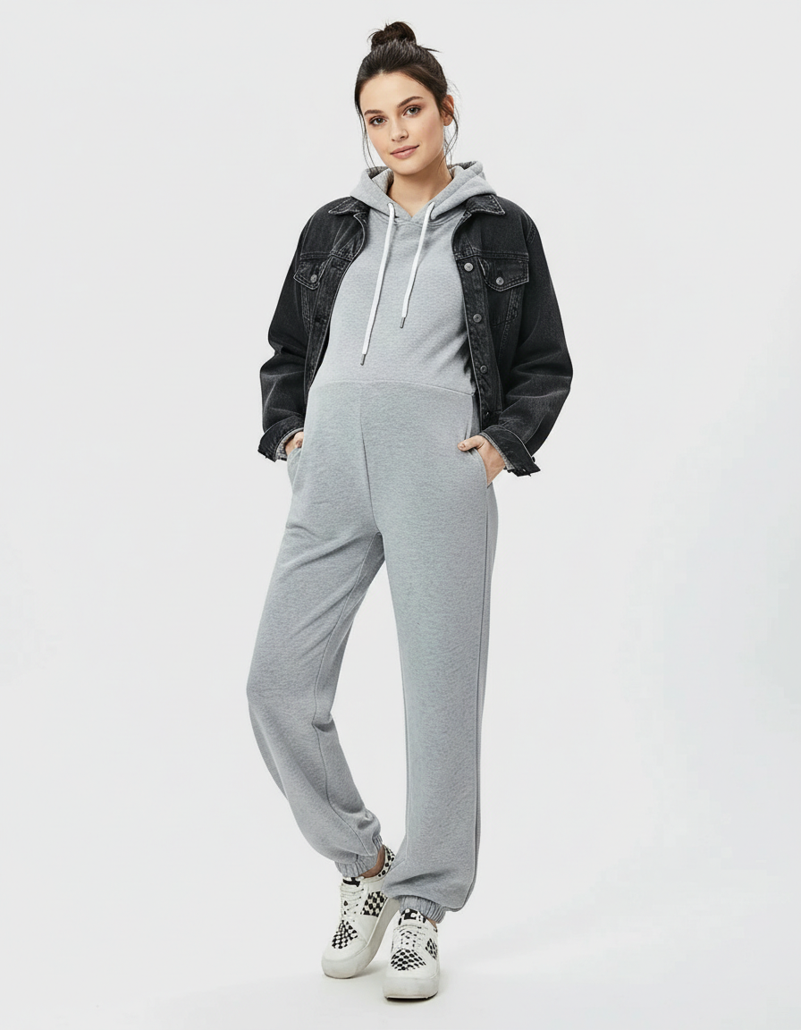 Bump Society – The Comfort Collection: Bump-Friendly High-Rise Maternity Joggers-Bump Society