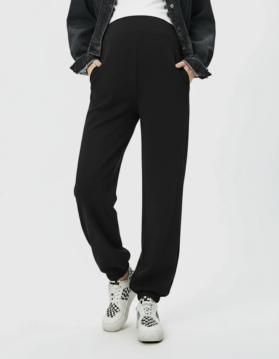 Bump Society – The Comfort Collection: Bump-Friendly High-Rise Maternity Joggers-Bump Society
