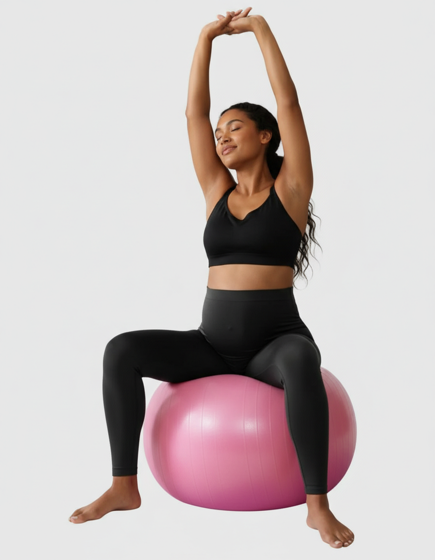 Bump Society – The Comfort Collection: High-Waist Seamless Maternity Leggings-Bump Society