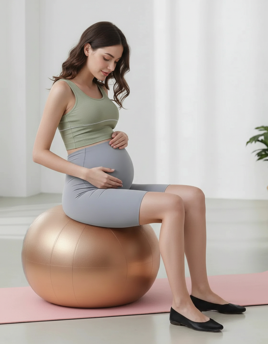Bump Society – The Comfort Collection: Over-Belly Seamless Design Maternity Shorts-Bump Society