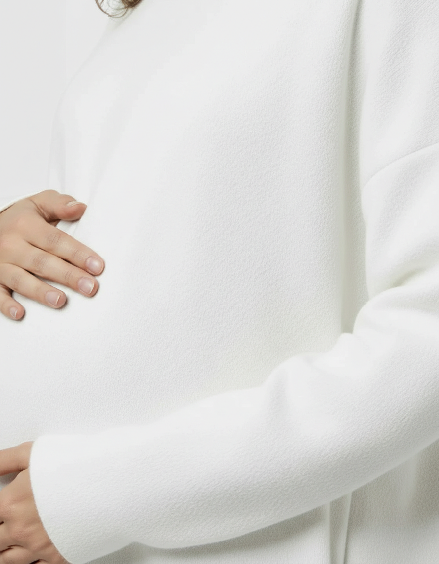 Bump Society – The Comfort Collection: Warm Wool Blend Relaxed Style Maternity Sweater-Bump Society
