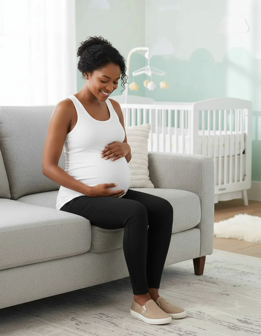 Bump Society – The Nursing Collection: Scoop Neck Slim Fit Maternity & Nursing Tank Top-Bump Society