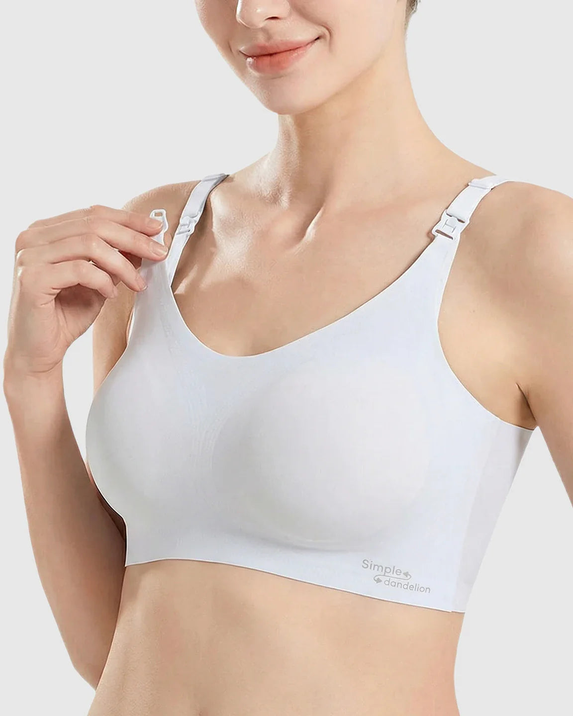 Bump Society – The Nursing Collection: Clip-Down Straps Contoured Nursing Bra