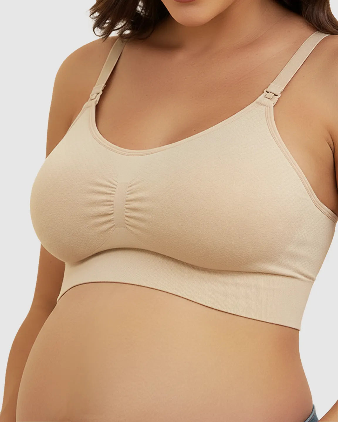 The Nursing Collection: Wireless Front-Closure Maternity Nursing Bra