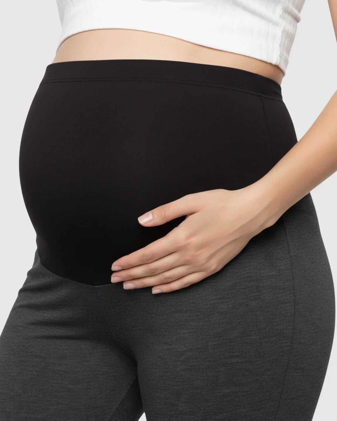 The Support Collection  Support Panel Slim-Fit Maternity Leggings