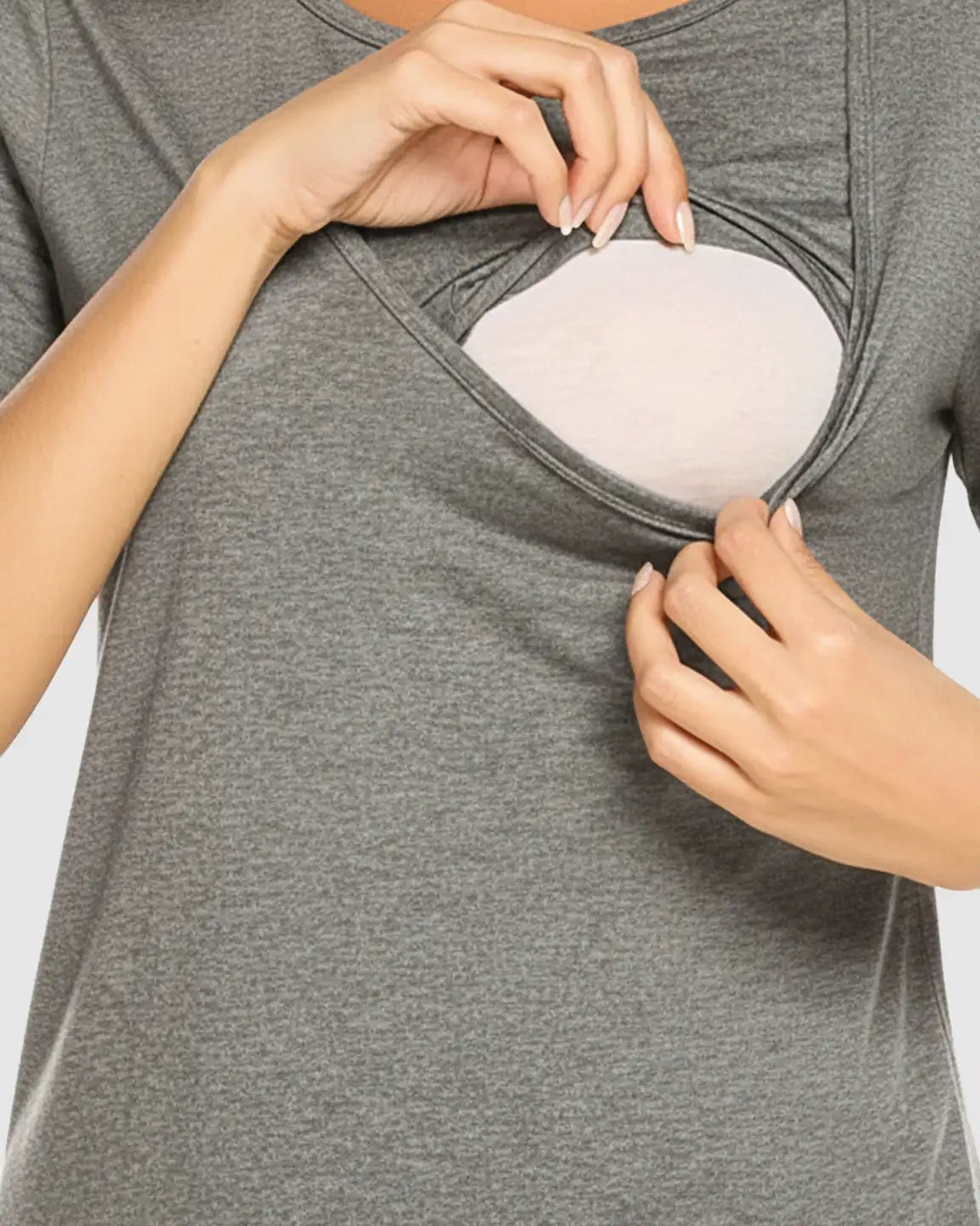 Bump Society – The Nursing Collection: Easy Nursing-Access Modal Maternity Sleepwear
