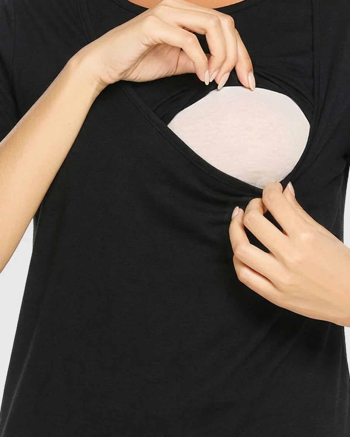 Bump Society – The Nursing Collection: Easy Nursing-Access Modal Maternity Sleepwear