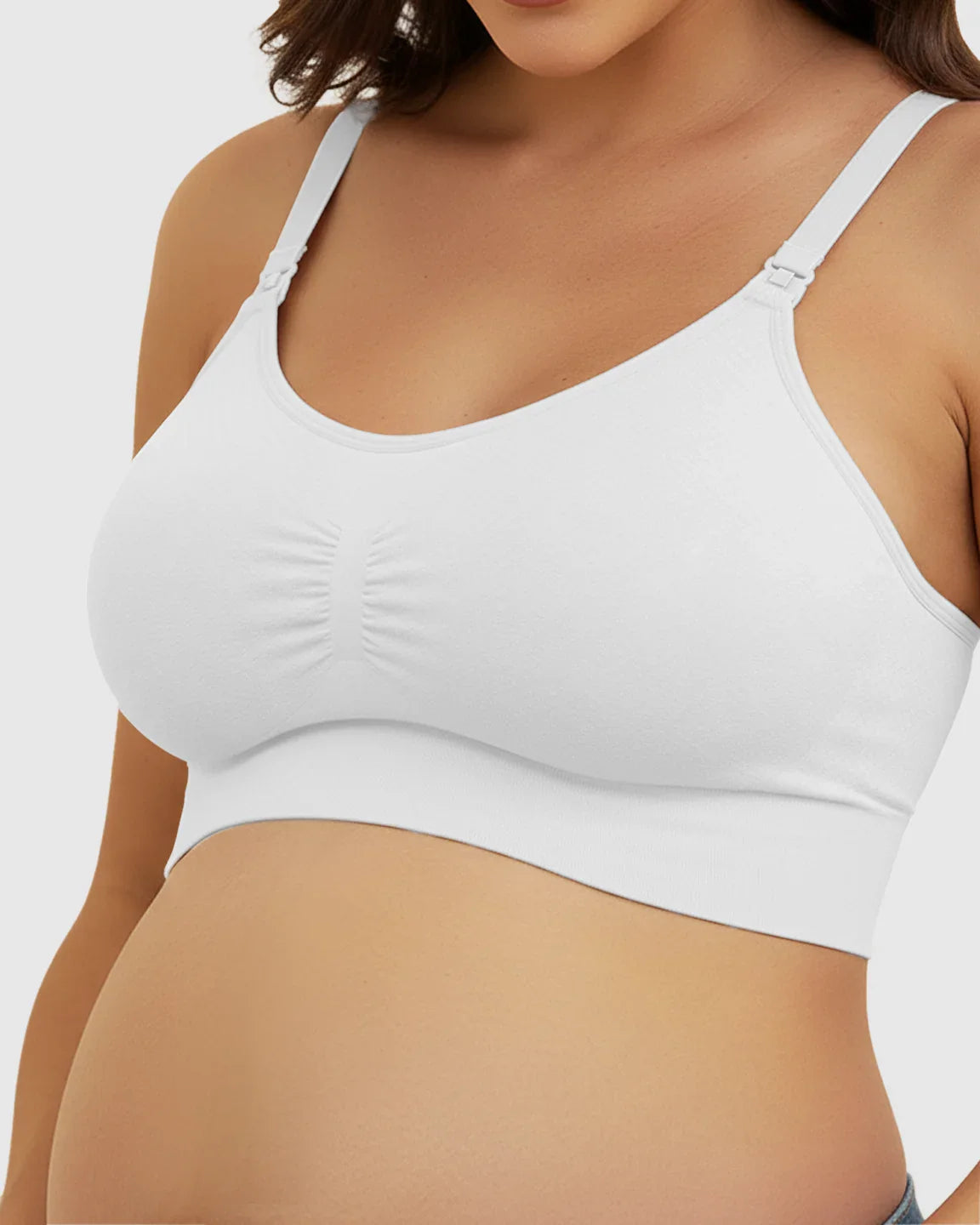 The Nursing Collection: Wireless Front-Closure Maternity Nursing Bra