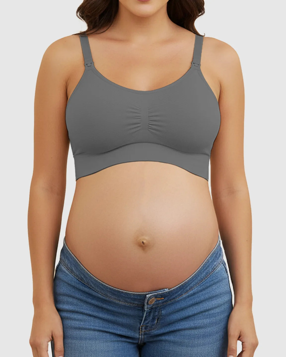 The Nursing Collection: Wireless Front-Closure Maternity Nursing Bra
