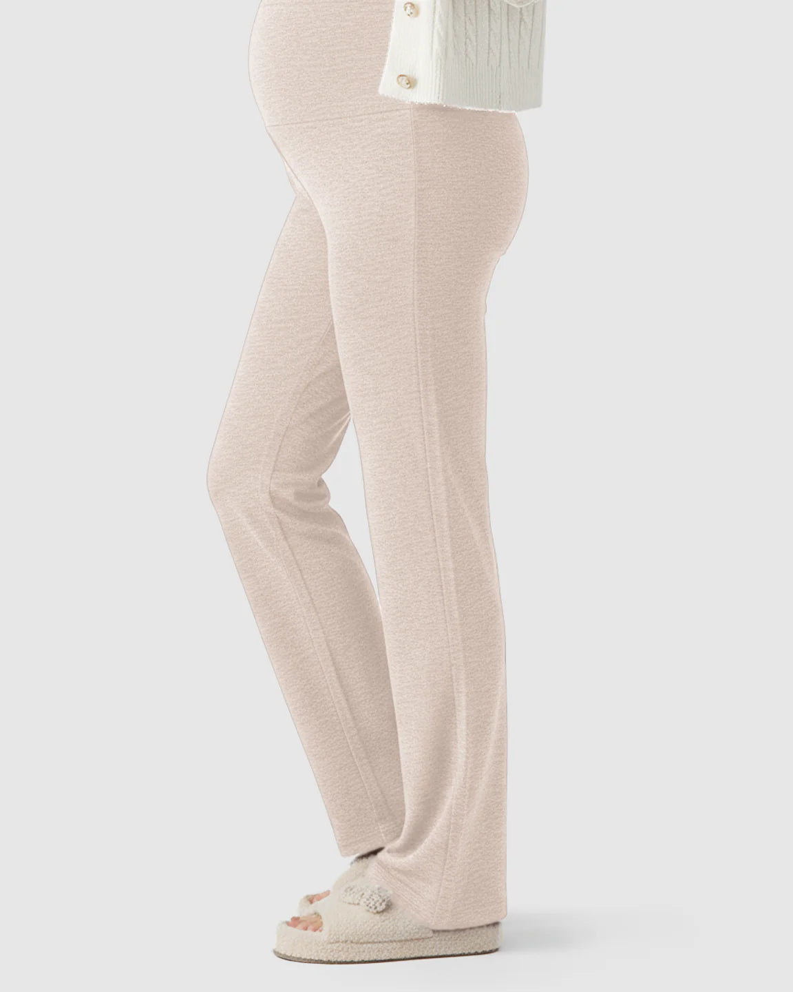 Bump Society – The Support Collection: Wide-Leg Flowy Support Maternity Pants