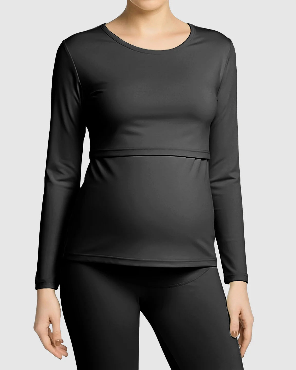 Bump Society – The Nursing Collection: Thick Cotton Nursing Maternity Pajama Set